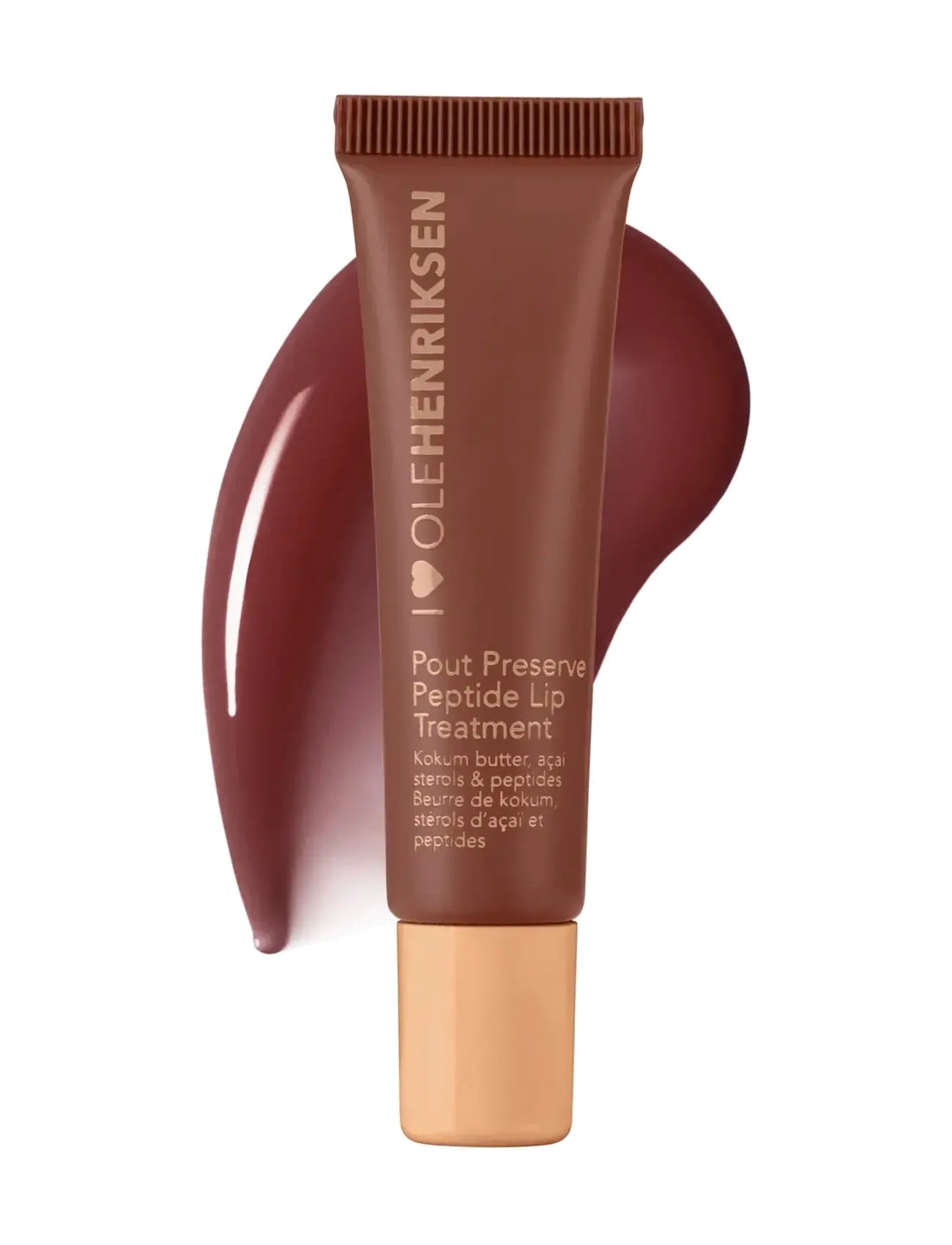 Ole Henriksen Pout Preserve Peptide Lip Treatment 12Ml, Læbepleje, Brun, Str: 12 ML
