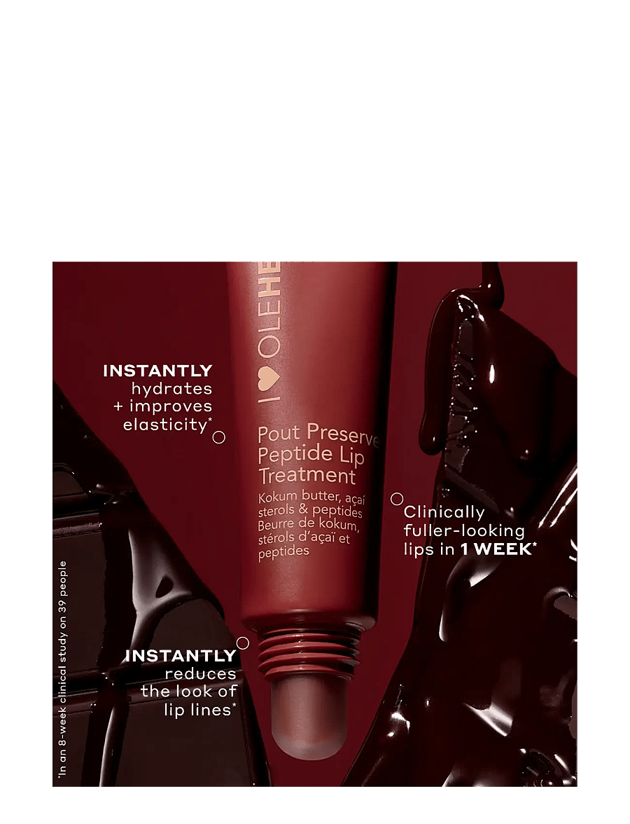 Ole Henriksen - Pout Preserve Peptide Lip Treatment 12ml - læbemaske - cocoa creme - 3