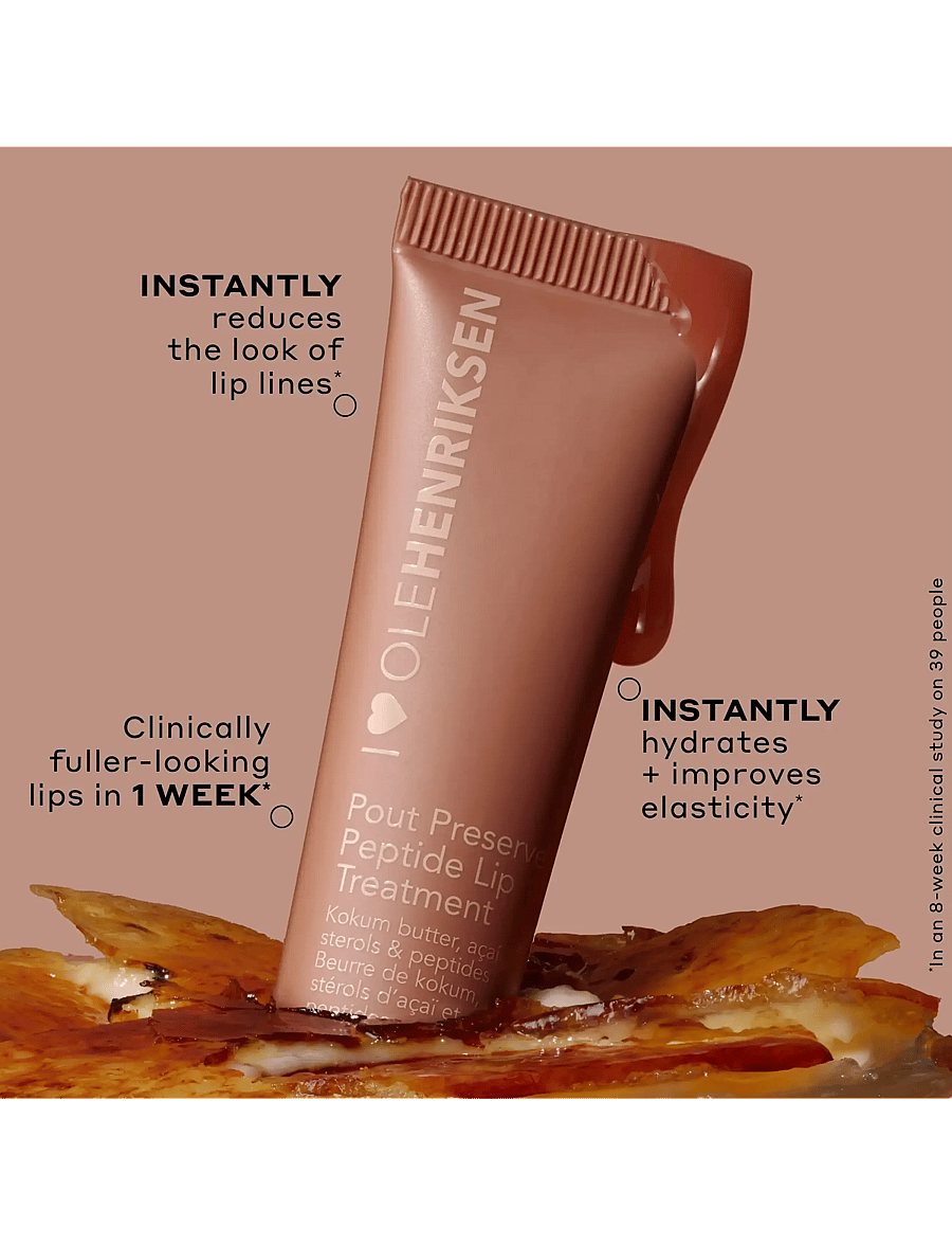 Ole Henriksen - Pout Preserve Peptide Lip Treatment 12ml - læbemaske - creme brulee - 3