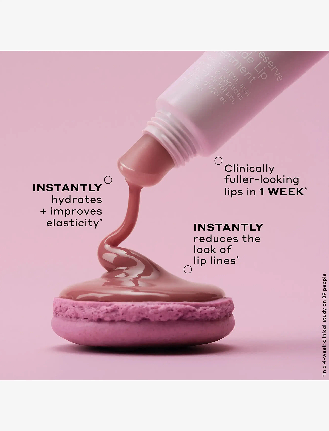 Ole Henriksen - Pout Preserve Peptide Lip Treatment 12ml - läppmasker - sweet macaron - 4