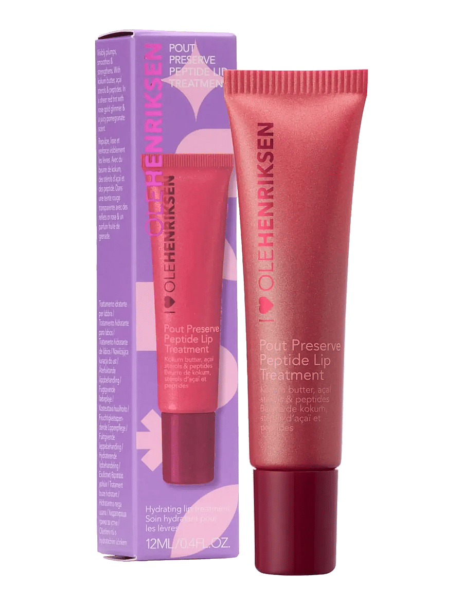 Ole Henriksen - LIP TREATMENT Pout Preserve pomegranate fizz glimmer 12 ml - makeup - pomegranate fizz glimmer - 0