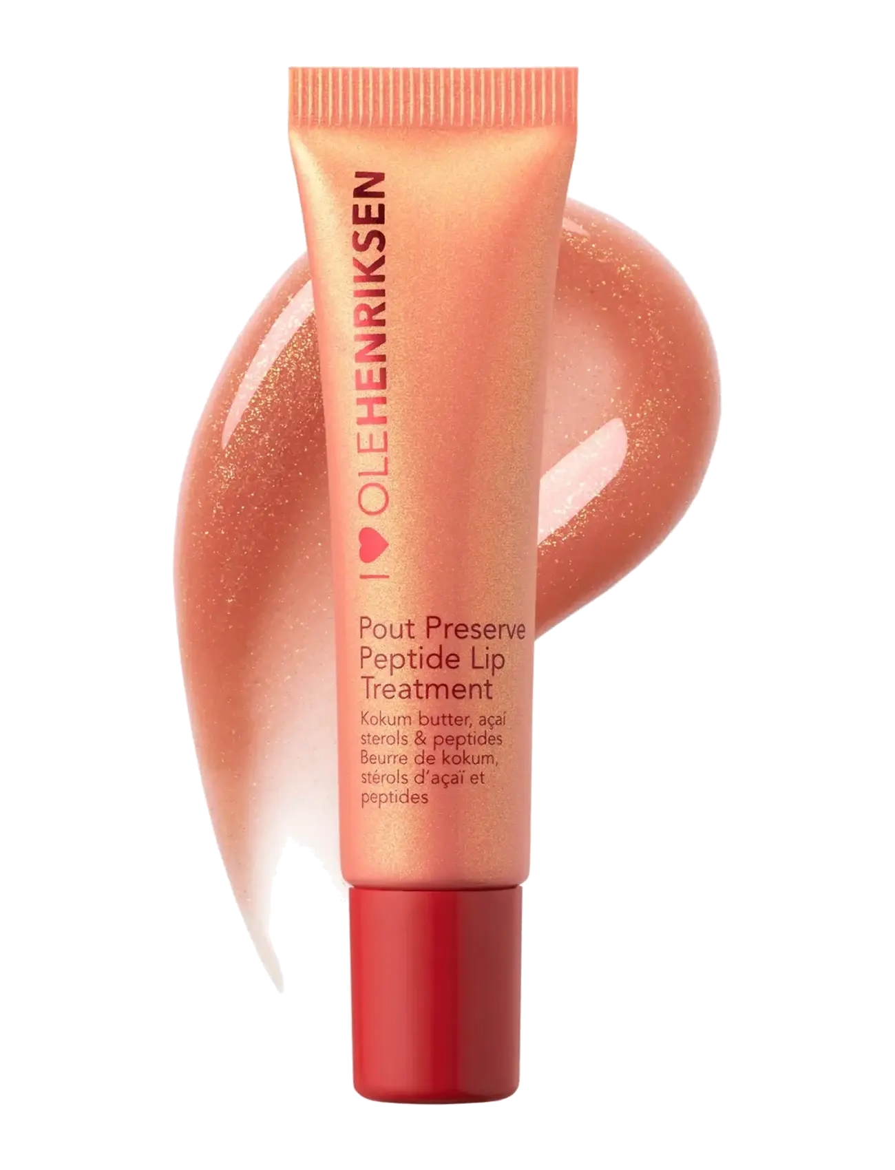 Ole Henriksen Pout Preserve Peptide Lip Treatment 12ml, 18 GR, Red, Ansigt > Læbepleje, Dame