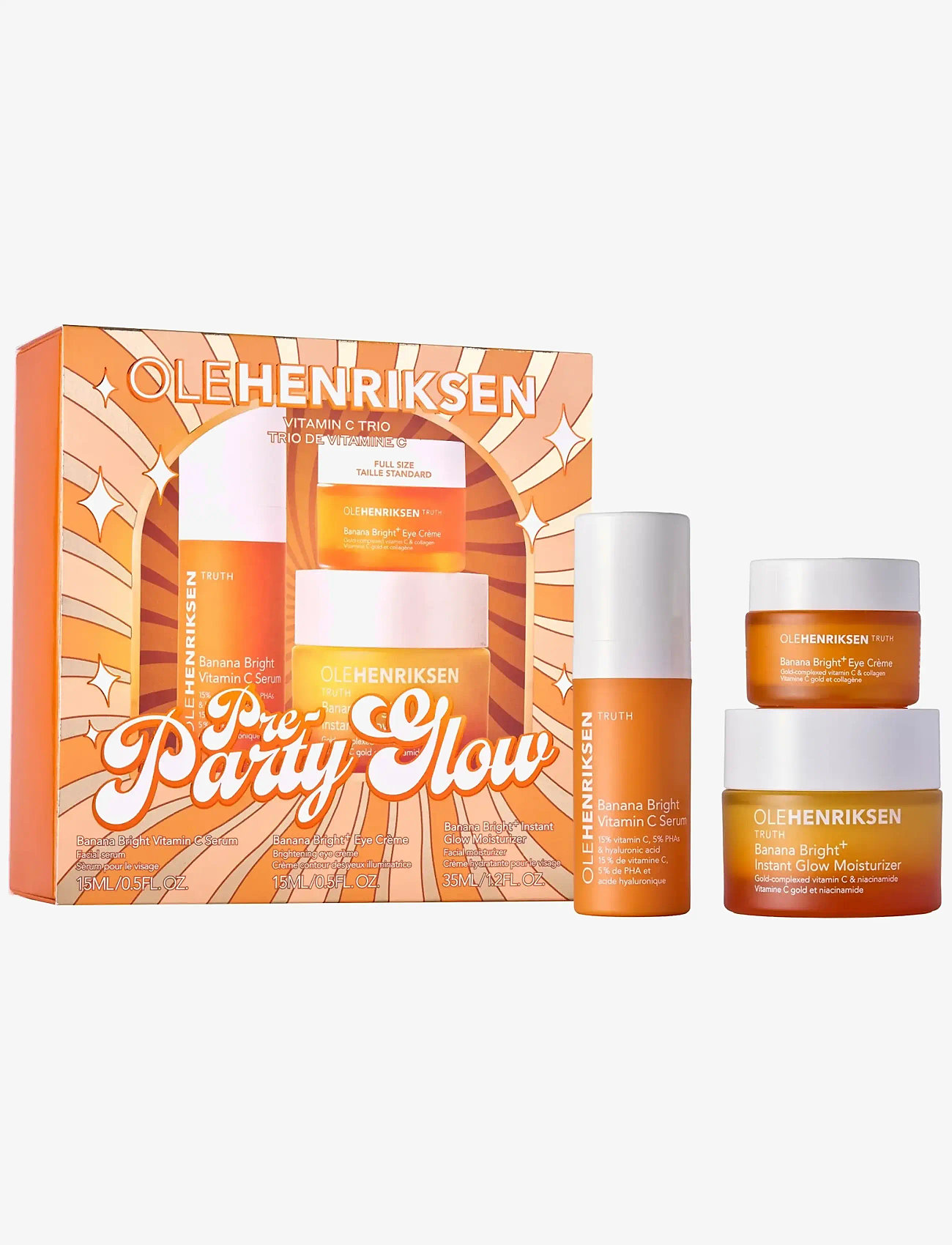 Ole Henriksen - TRUTH BB Moist 35 ml & eye 15 ml & serum 15 ml - 65 ML - til hende - transparent - 0