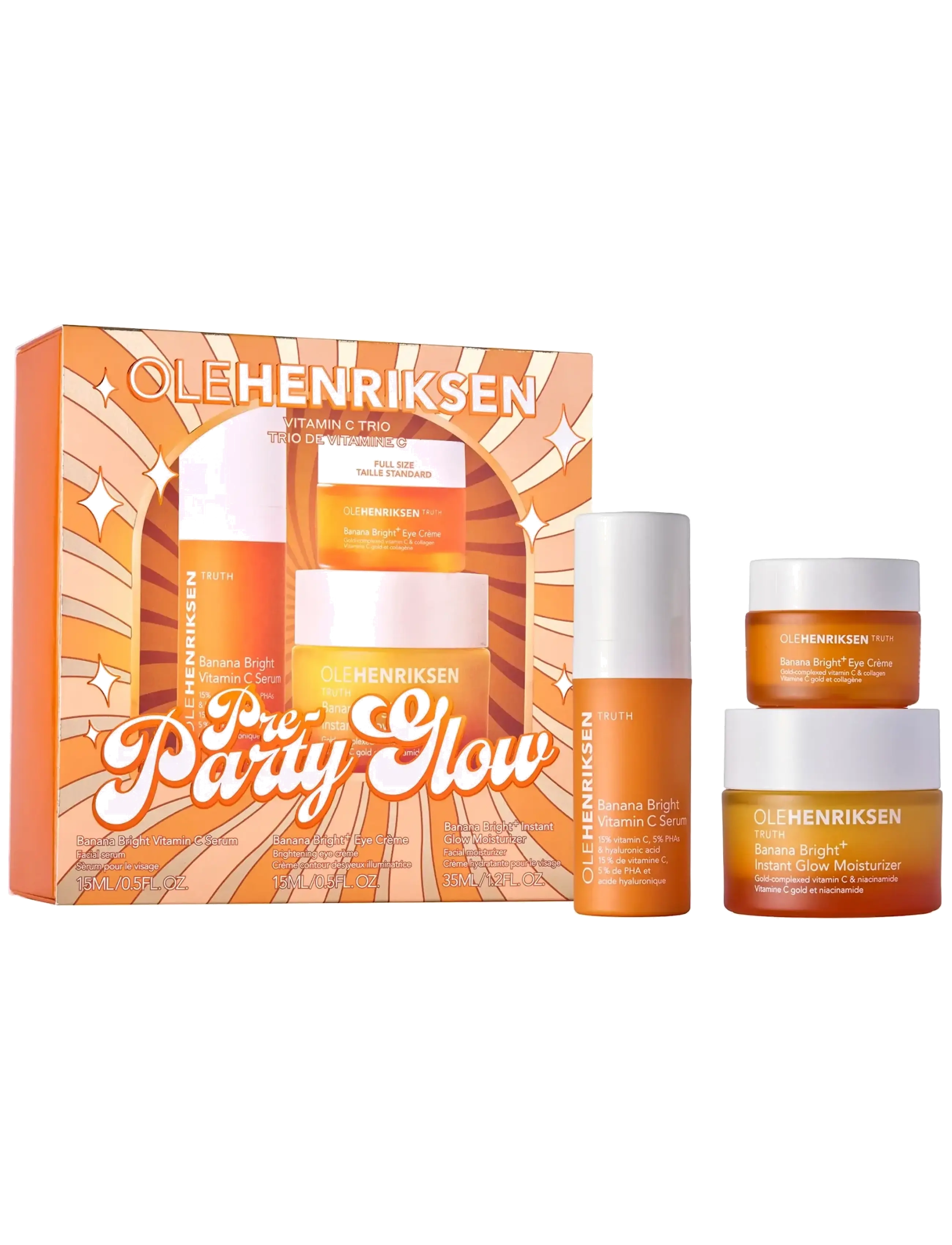 Ole Henriksen TRUTH BB Moist 35 ml & eye 15 ml & serum 15 ml - 65 ML - Til hende - TRANSPARENT / clear