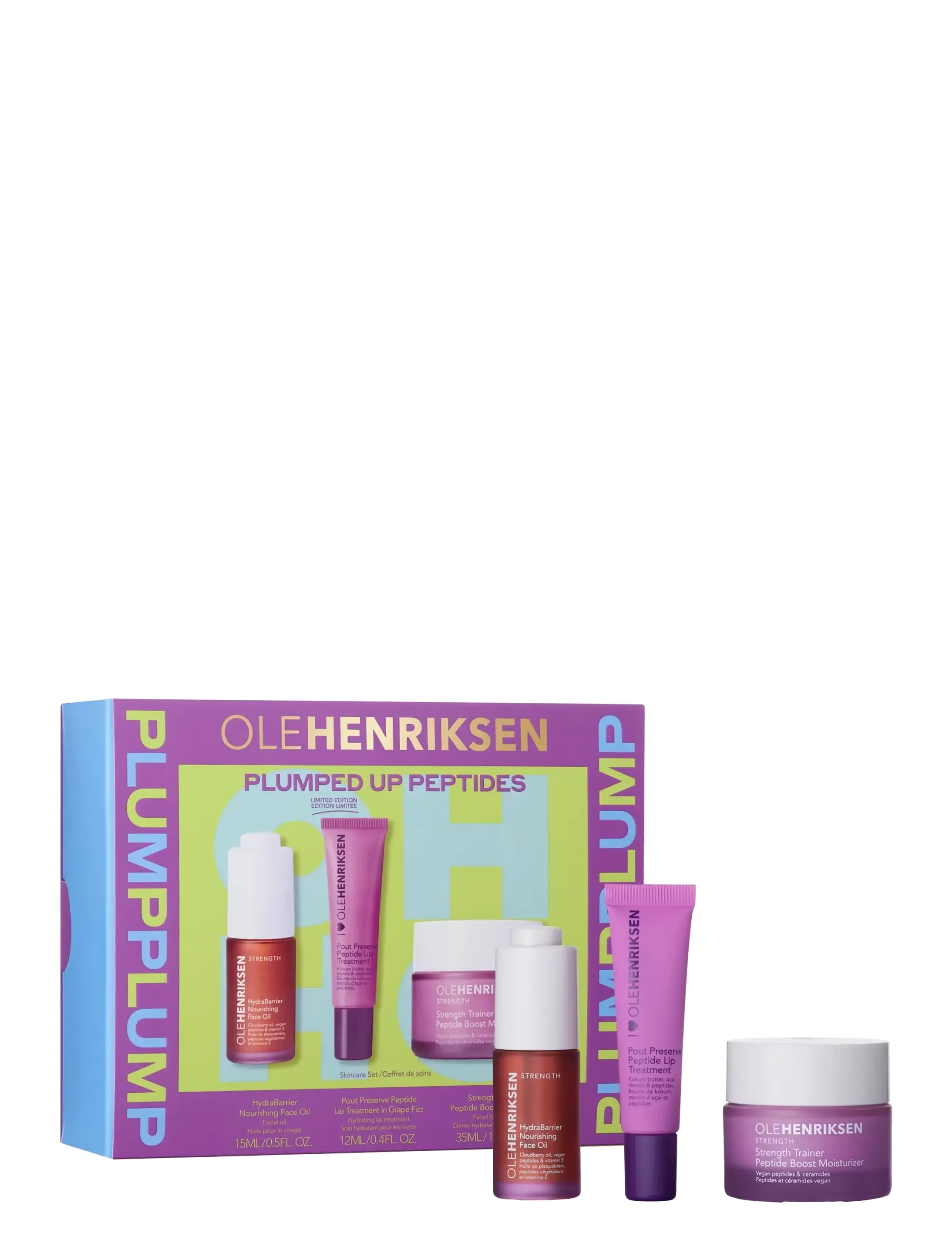 Ole Henriksen Peptide Gift Set, Skincare Sæt, Nude, Str: 62 ML