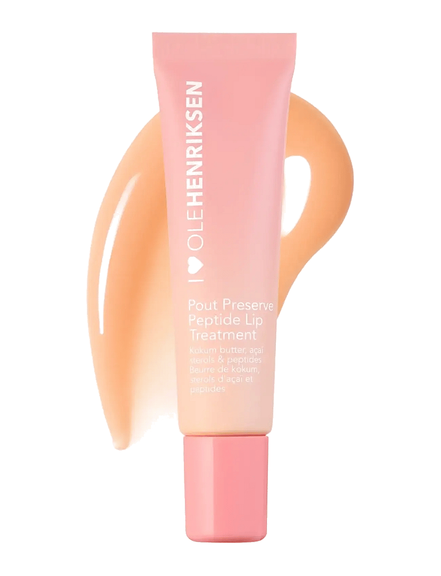 Ole Henriksen - Pout Preserve Peptide Lip Treatment 12ml - læbemaske - peach - 0
