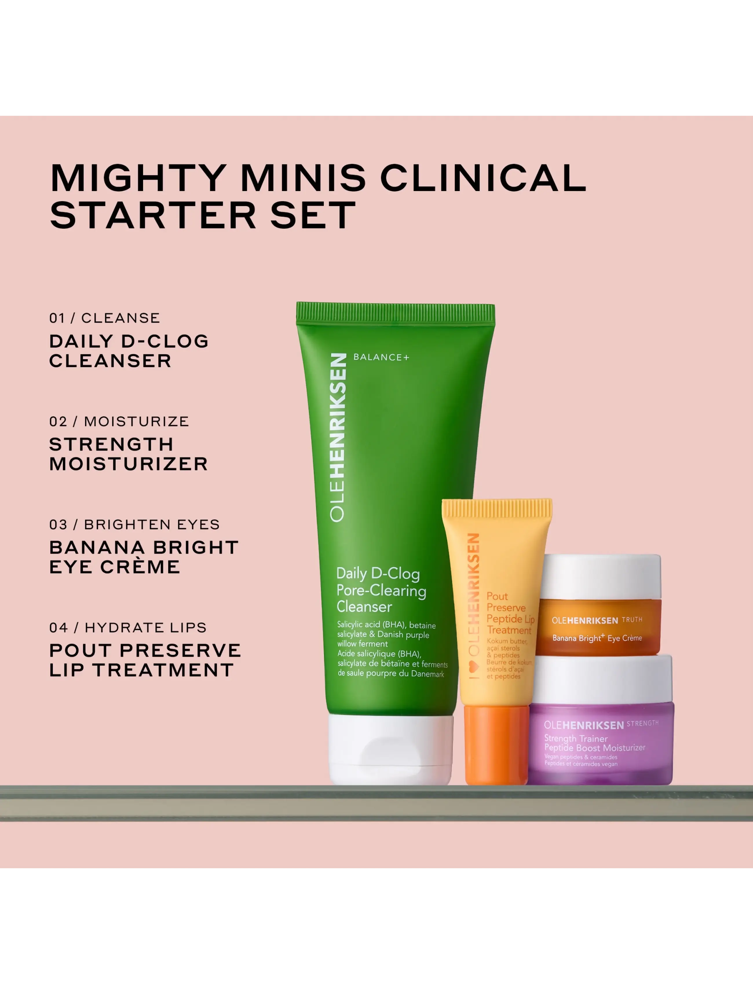Ole Henriksen - SETS Mighty Mini's 1 stk - til hende - no color - 1