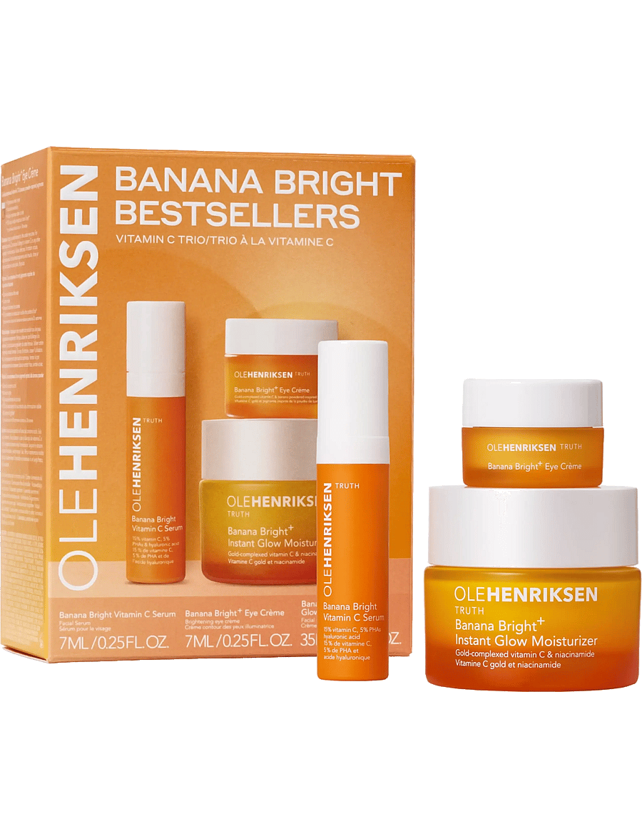 Ole Henriksen - SETS Banana Bright + Bestsellers mini set 49 ml - gåvoset - no color - 0