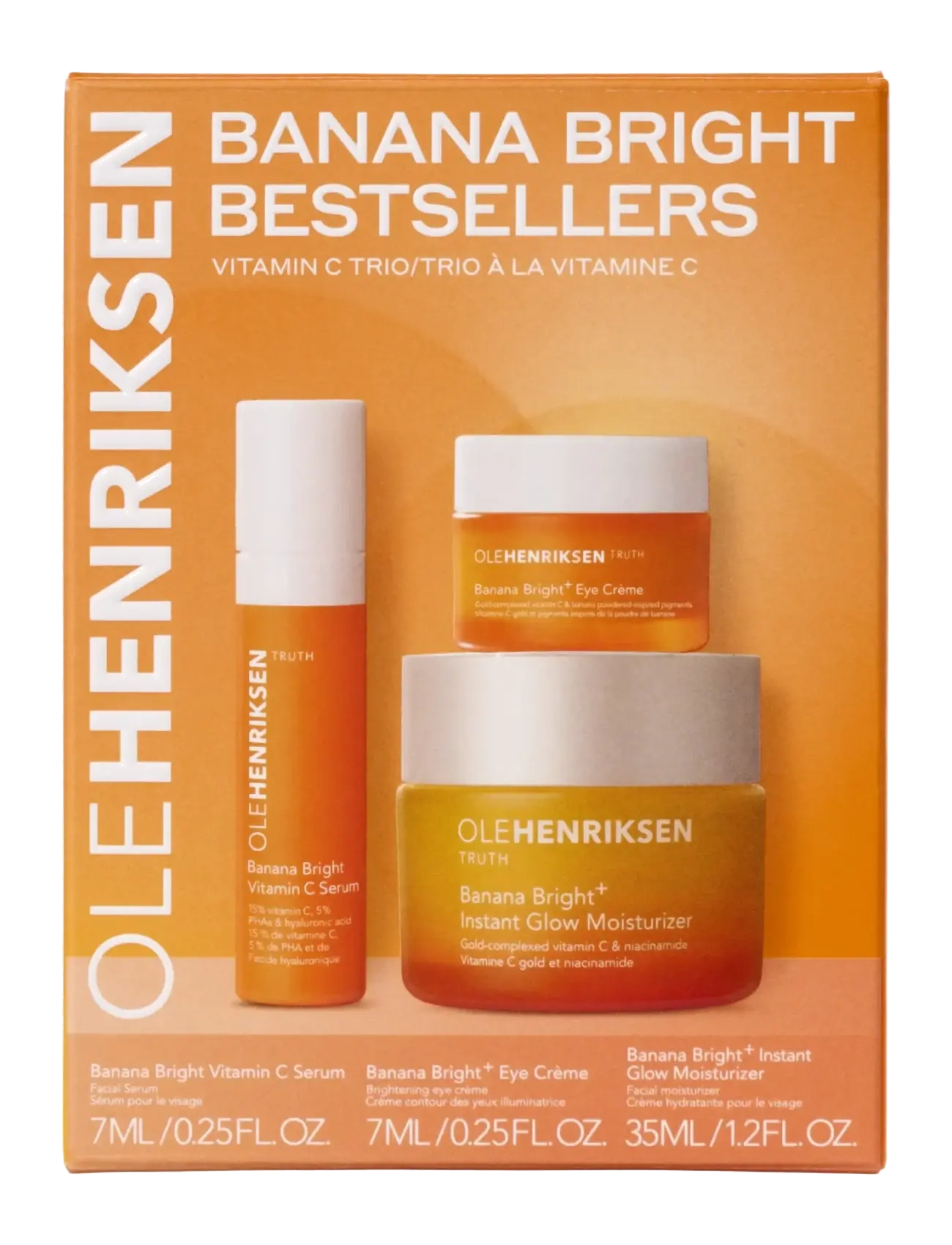 Ole Henriksen - SETS Banana Bright + Bestsellers mini set 49 ml - gåvoset - no color - 1