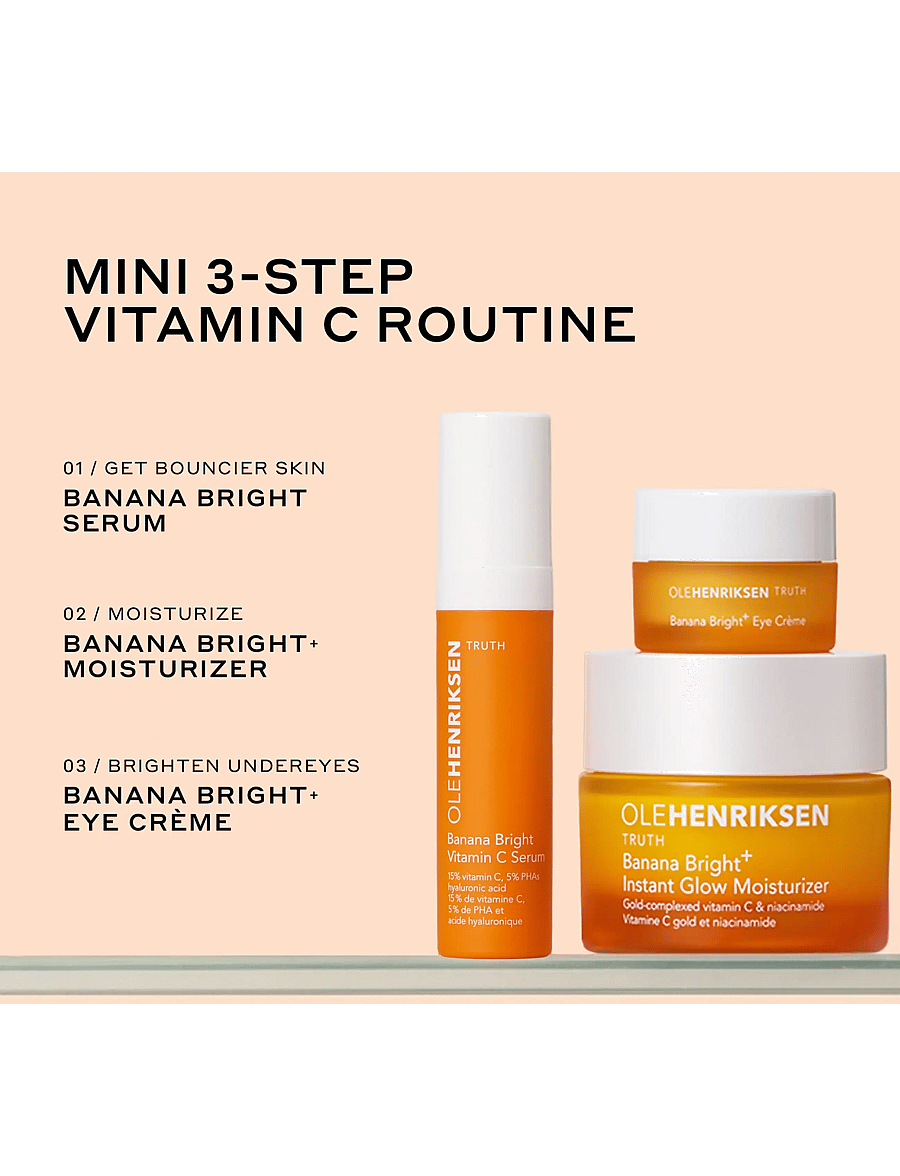 Ole Henriksen - SETS Banana Bright + Bestsellers mini set 49 ml - gåvoset - no color - 2