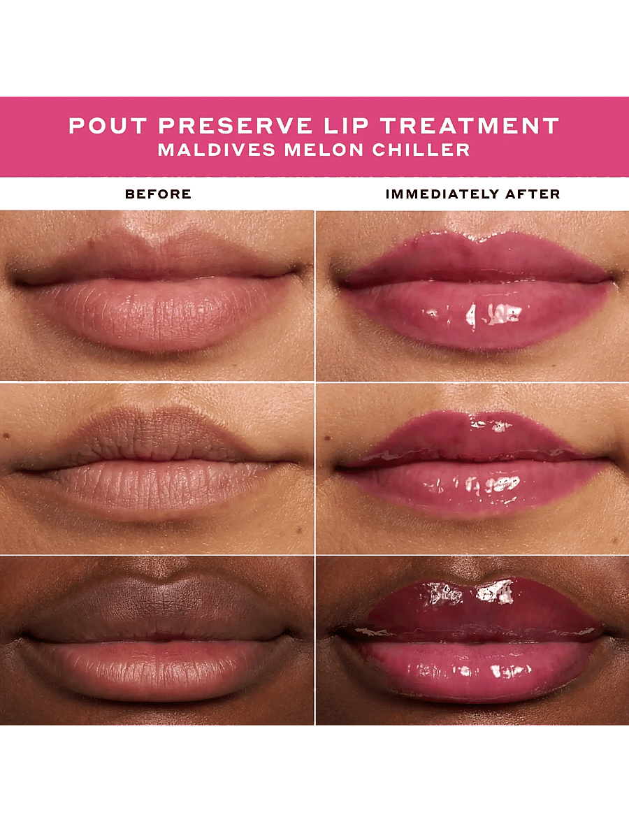 Ole Henriksen - LIP TREATMENT Mini chiller pout preserve set 4x7ml 28 ml - læbepomade - clear - 3