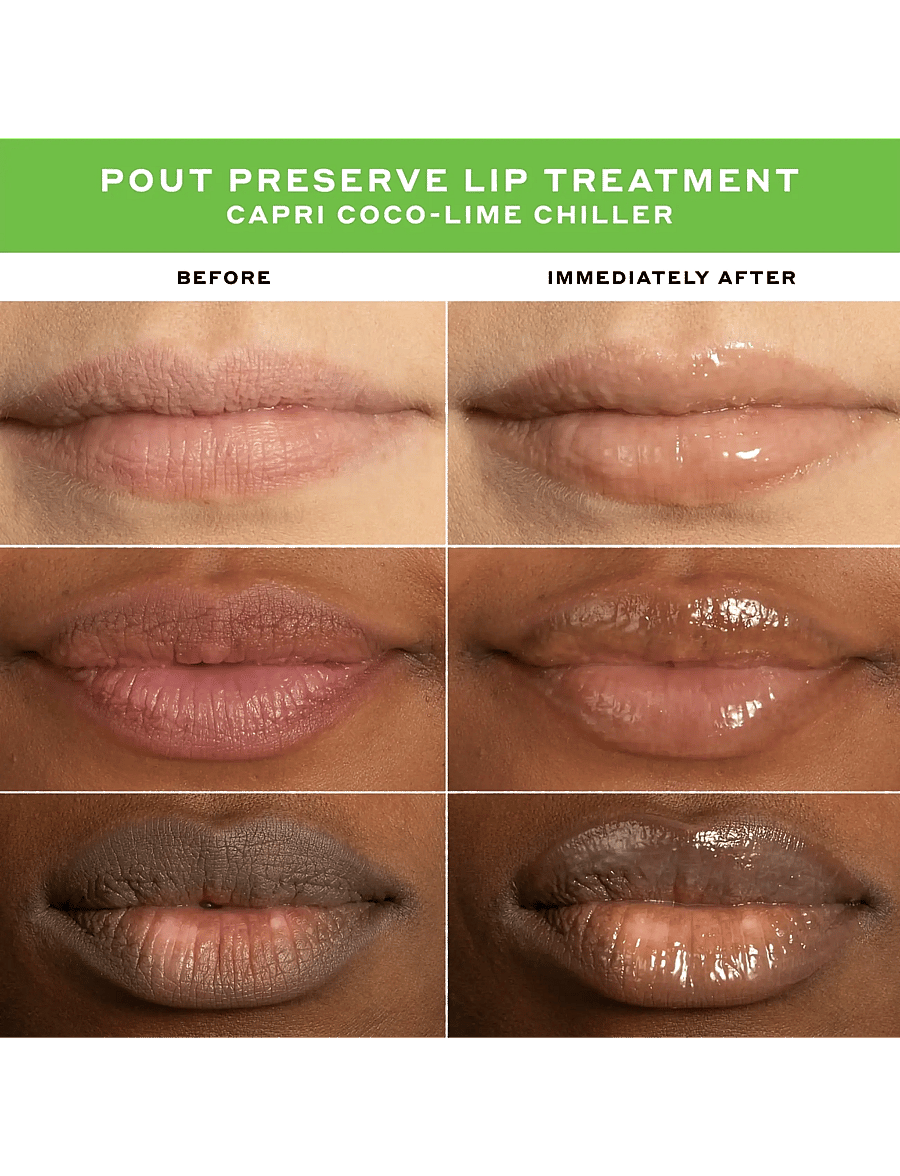 Ole Henriksen - LIP TREATMENT Mini chiller pout preserve set 4x7ml 28 ml - læbepomade - clear - 5