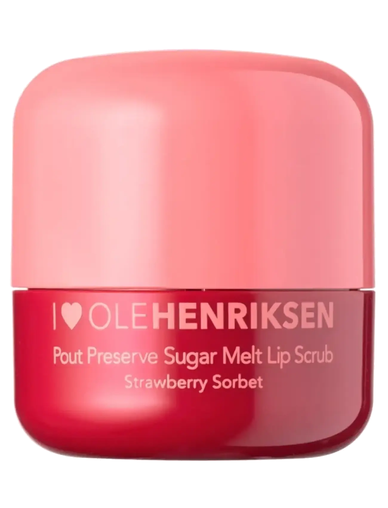 Ole Henriksen Pout Preserve Sugar Melt Lip Scrub Strawberry Sorbet 4 Ml, Læbescrub, Nude, Str: 4 ML
