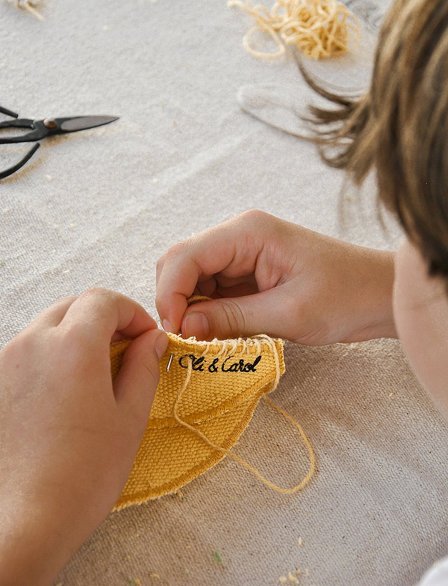 OLI & CAROL - Do It Yourself kit DIY ANA BANANA - kreasæt - yellow, white - 0