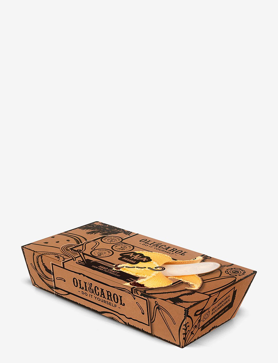 OLI & CAROL - Do It Yourself kit DIY ANA BANANA - kreasæt - yellow, white - 3