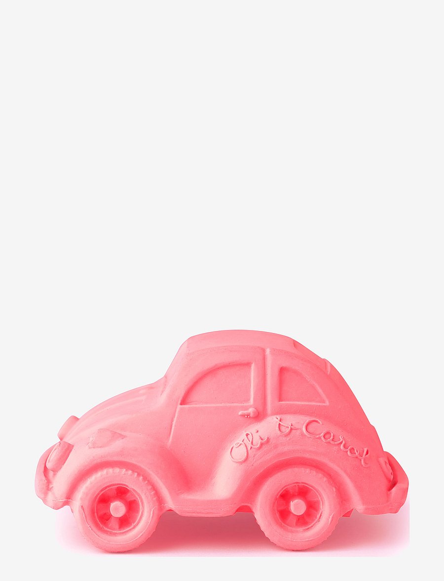 OLI & CAROL - SMALL BEETLE CAR - bada - pink - 0