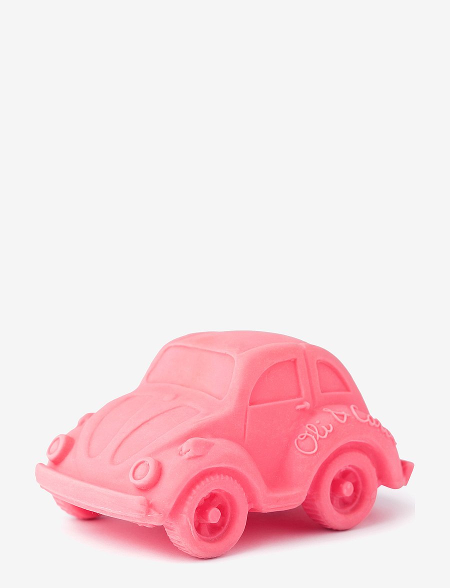 OLI & CAROL - SMALL BEETLE CAR - bada - pink - 1