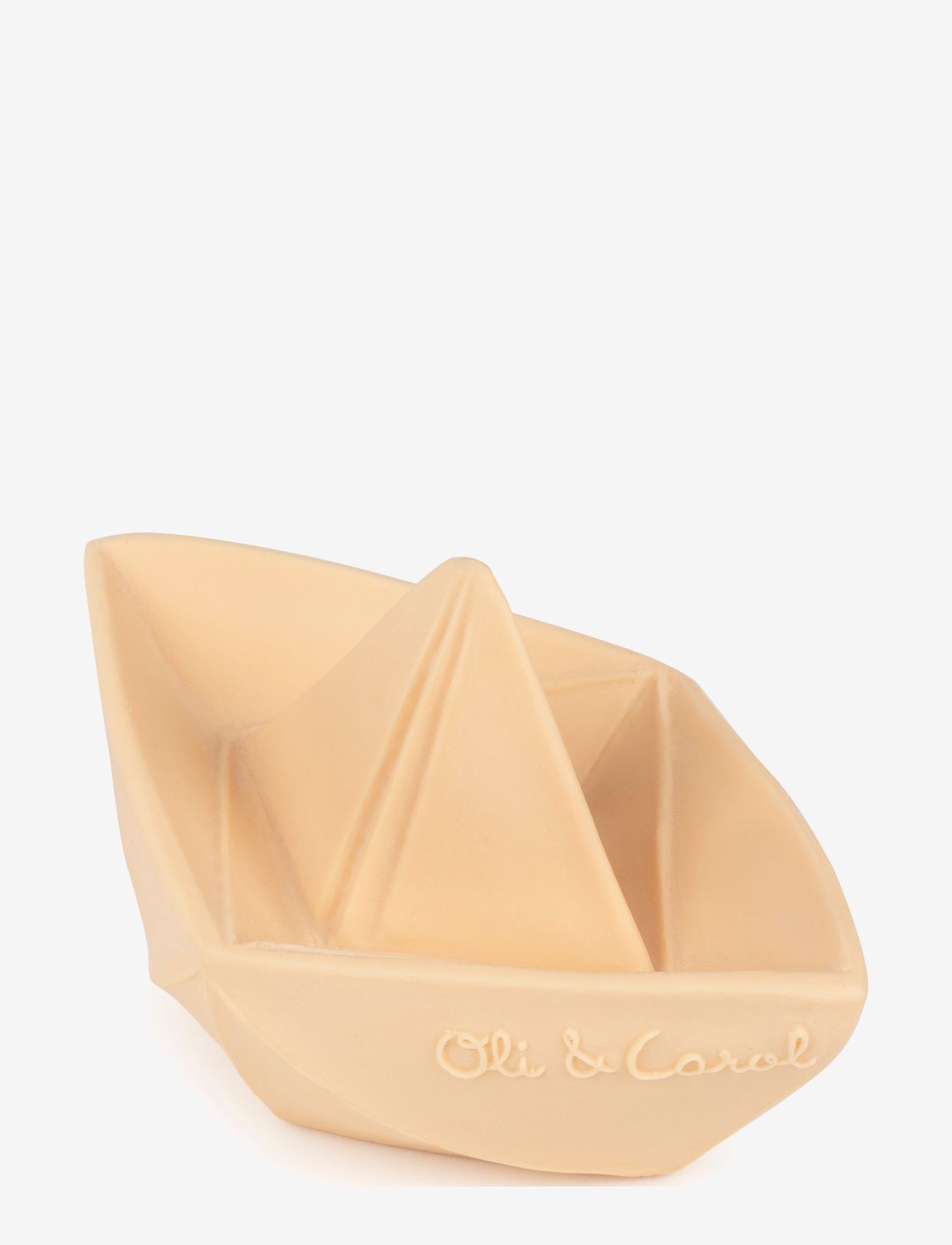OLI & CAROL - ORIGAMI BOAT PINK - badeleker - beige - 2