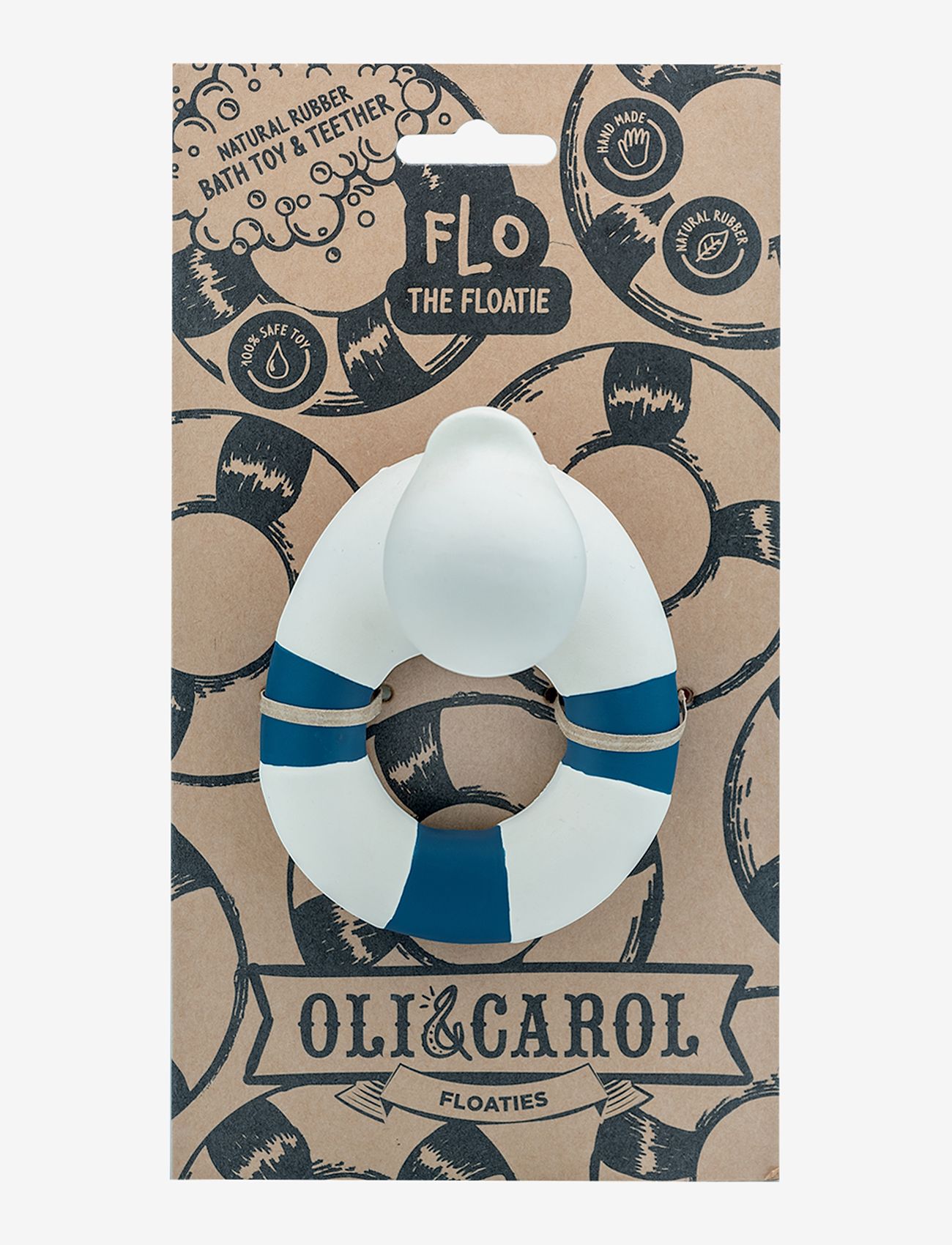 OLI & CAROL - FLO THE FLOATIE - badelegetøj - white, navy blue - 2