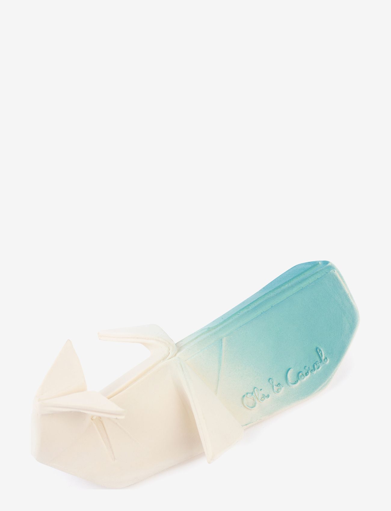 OLI & CAROL - H2ORIGAMI WHALE - bidelegetøj - beige, blue - 1