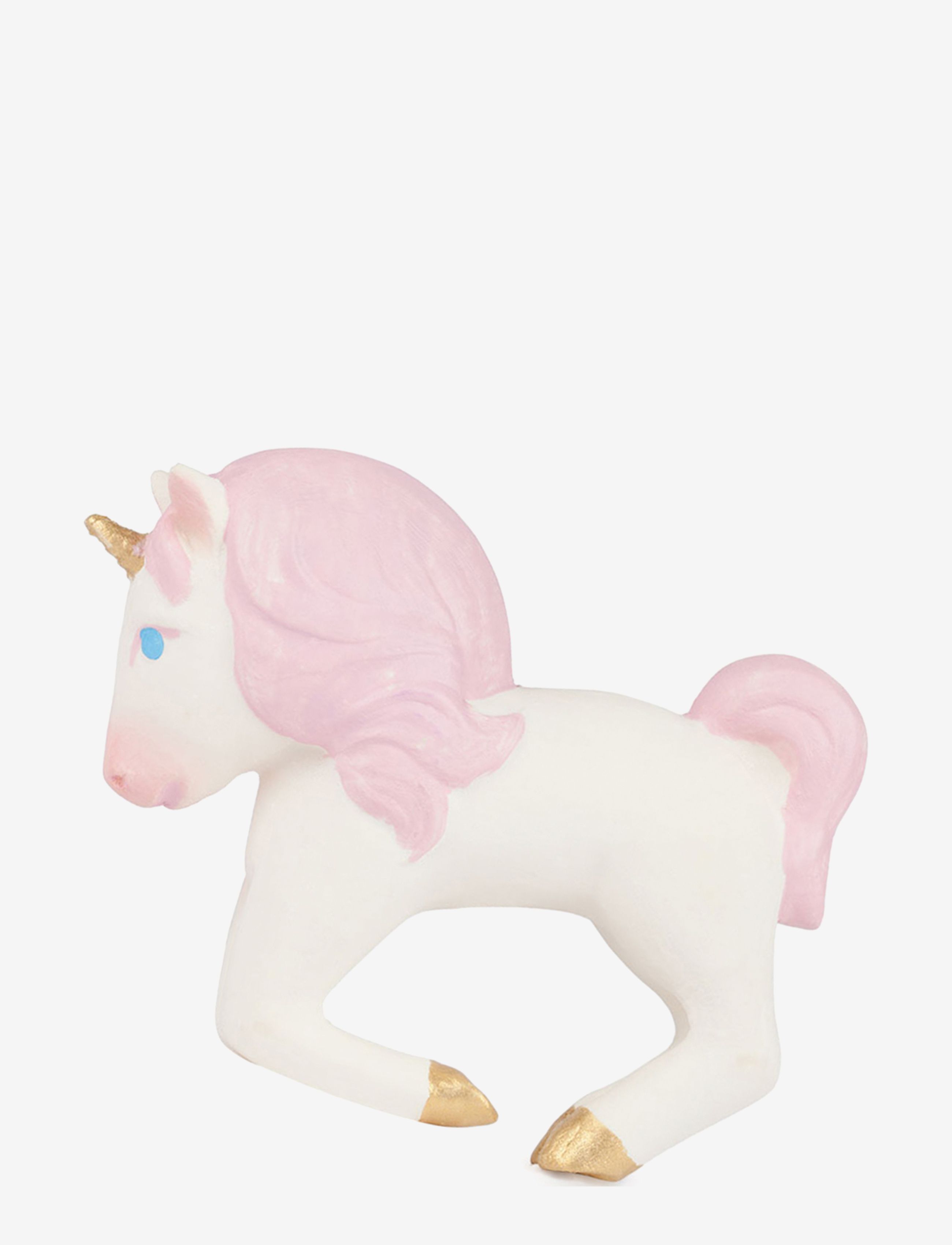 OLI & CAROL Teether, bracelet STACY THE UNICORN - Bitleksaker - WHITE, PINK / white