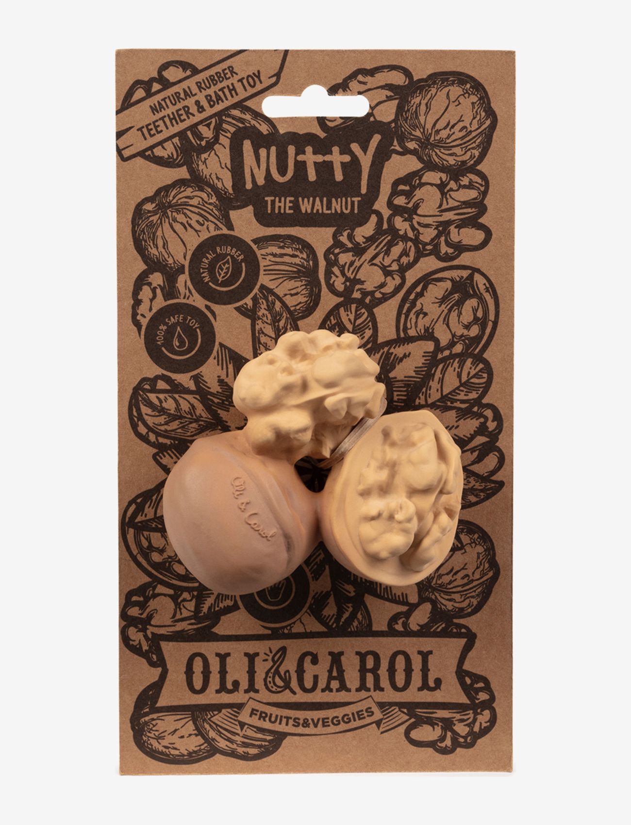 OLI & CAROL - NUTTY THE WALNUT - biteleker - brown - 3