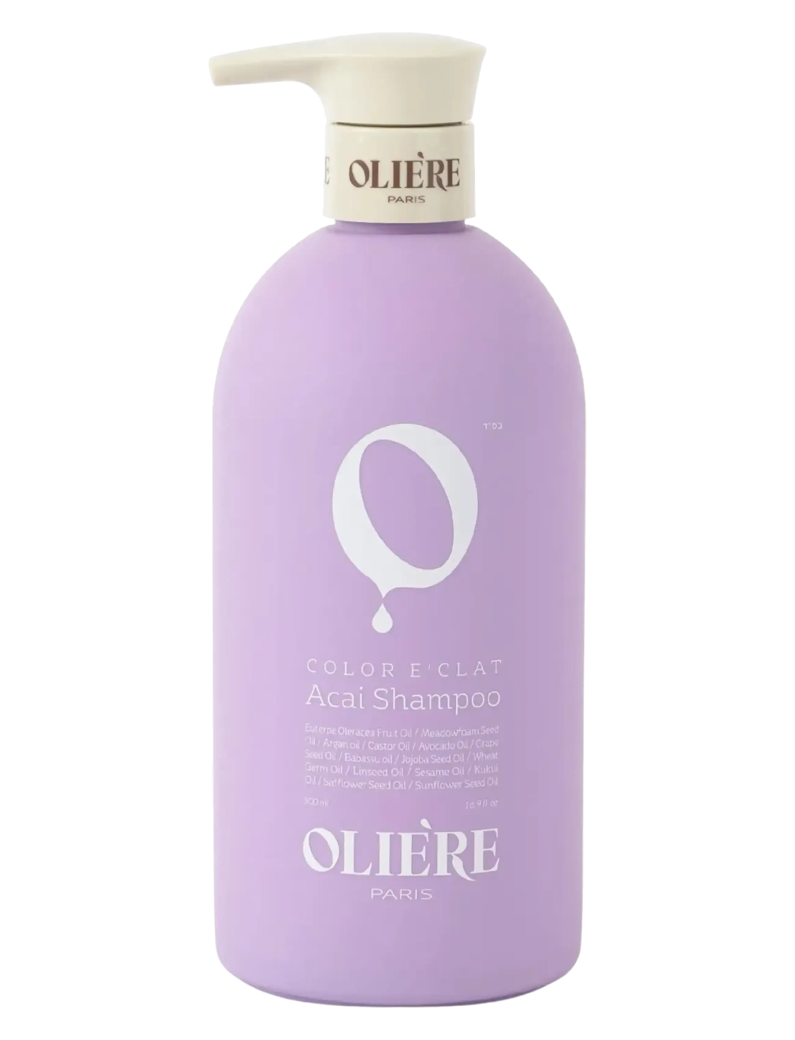 Oliére Color E'clat Acai Hair Shampoo 500Ml, Shampoo, Nude, Str: 500 ML