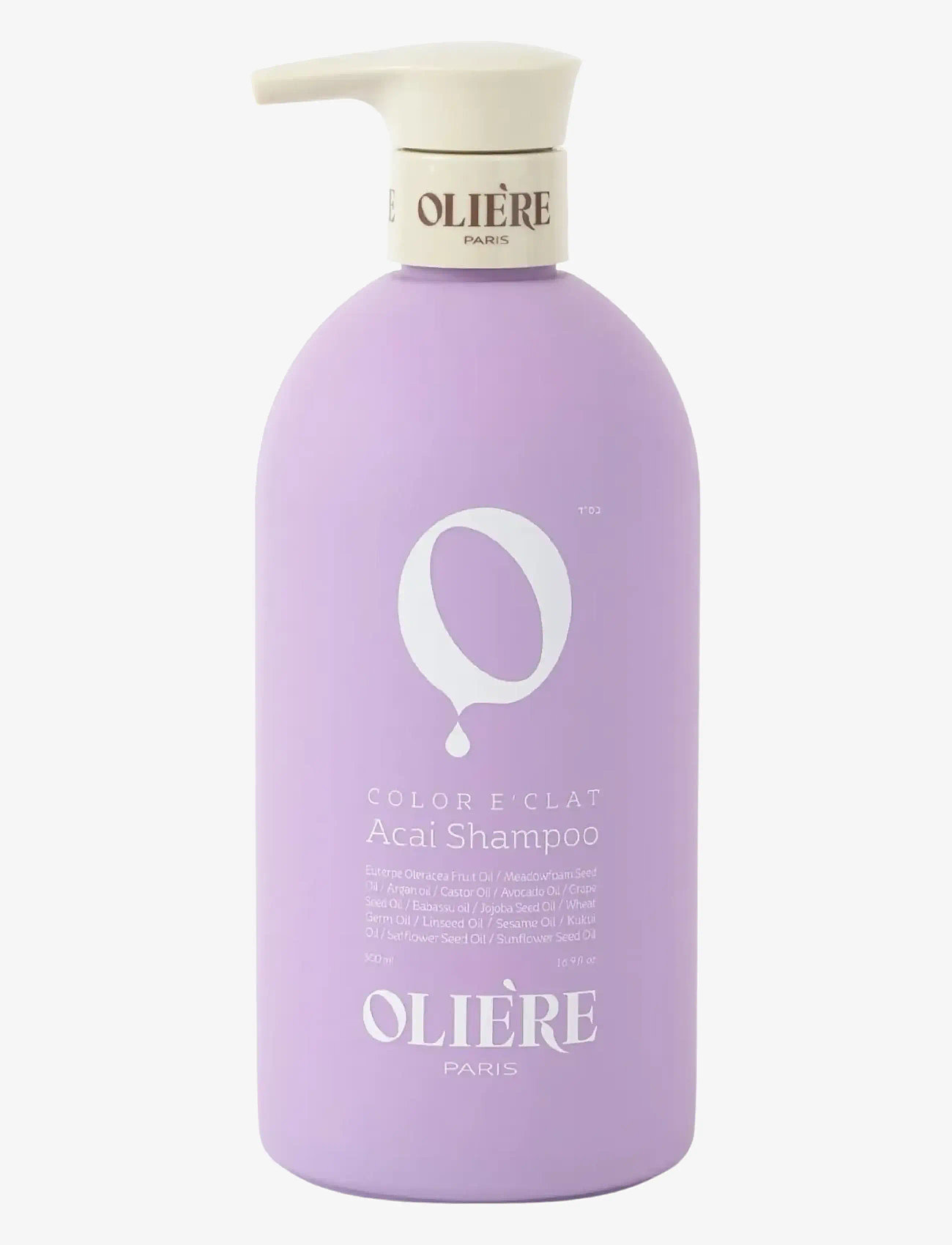 Oliére - Color E'Clat Acai Hair Shampoo 500ml - 1013 - 0
