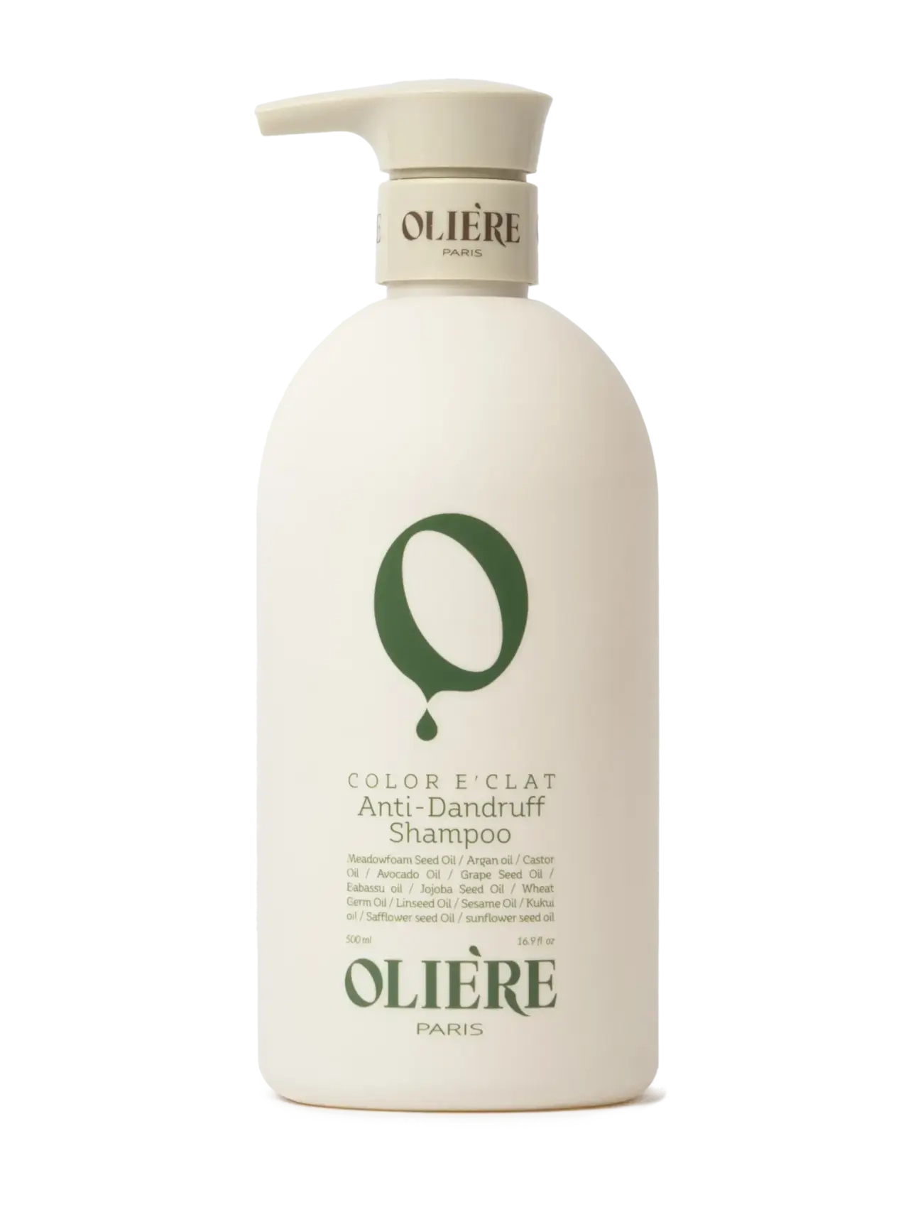 Oliére Color E'clat Anti Dandruff Shampoo 500Ml, Shampoo, Nude, Str: 500 ML