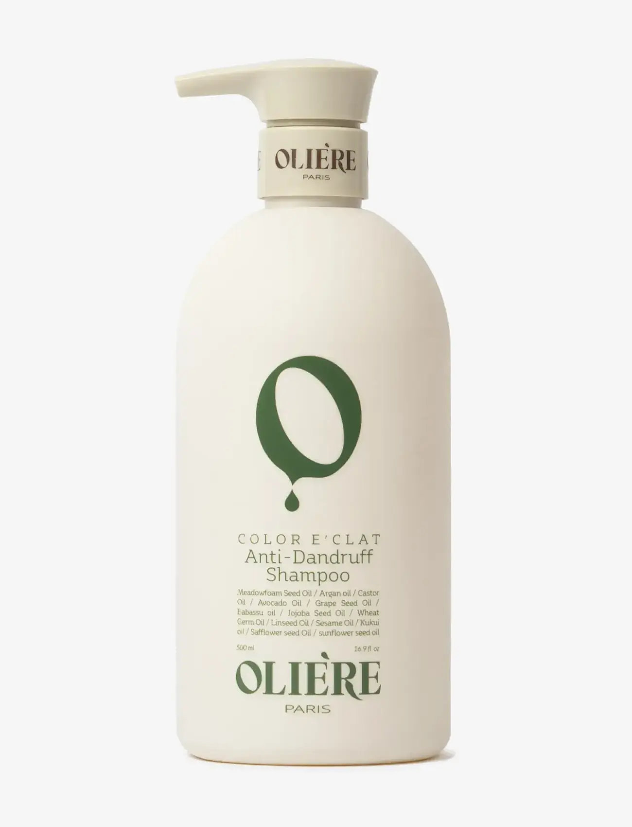 Oliére - Color E'Clat Anti Dandruff Shampoo 500ml - shampoo - 1013 - 0
