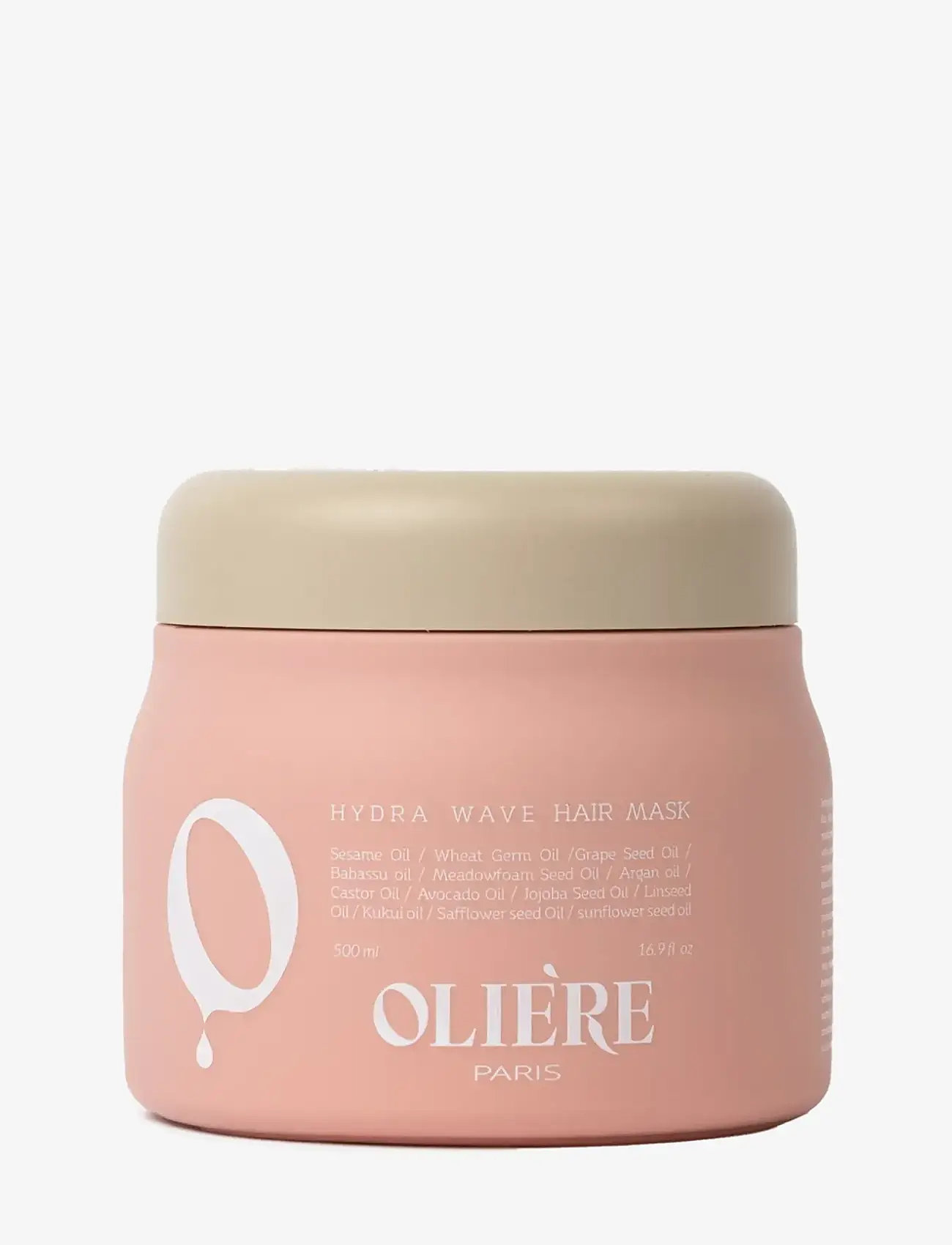 Oliére - Hydra Wave Hair Mask 500ml - hårinpackning - 1013 - 0