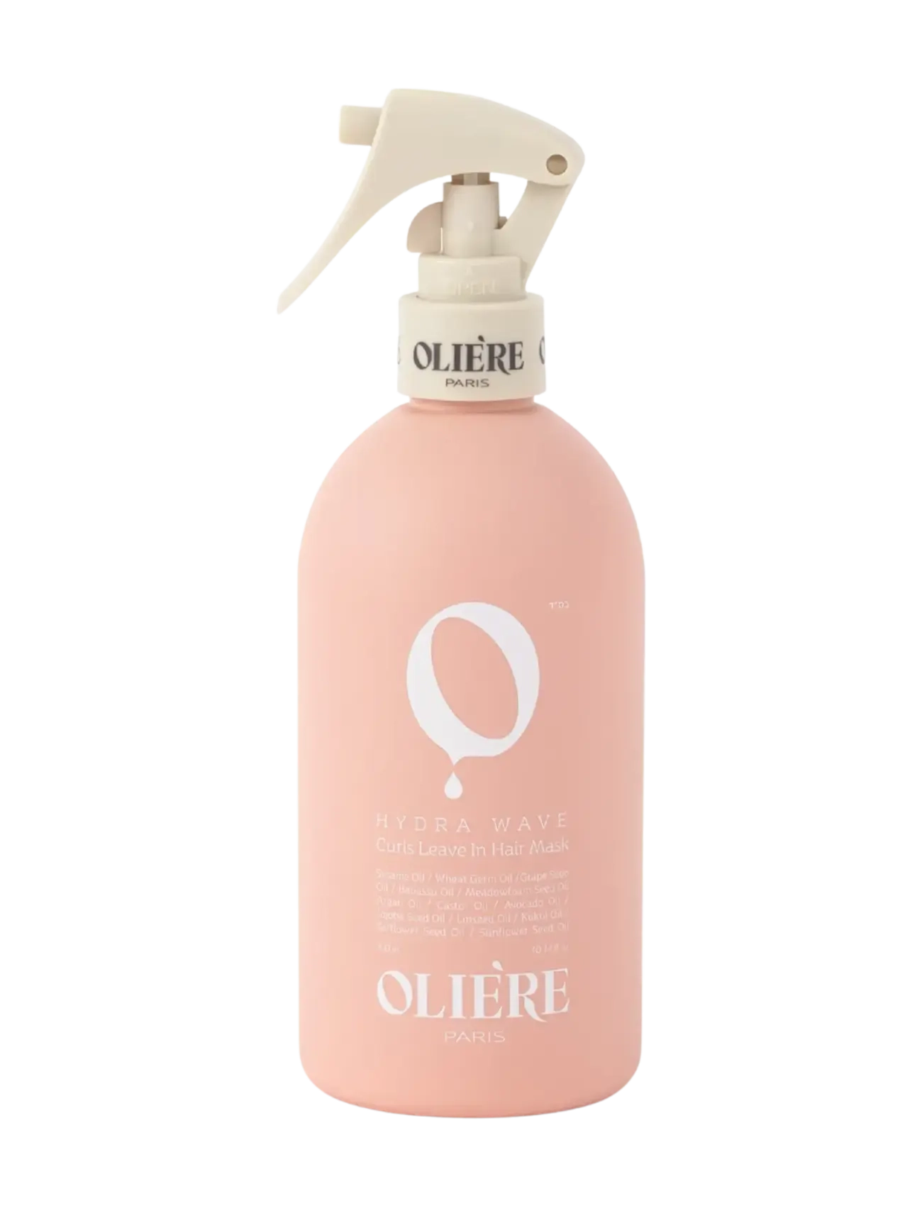 Oliére Hydra Wave Curly Leave-In Hair Mask 300ml, 300 ml, Nude, Care > Leave-in Treatment, Dame