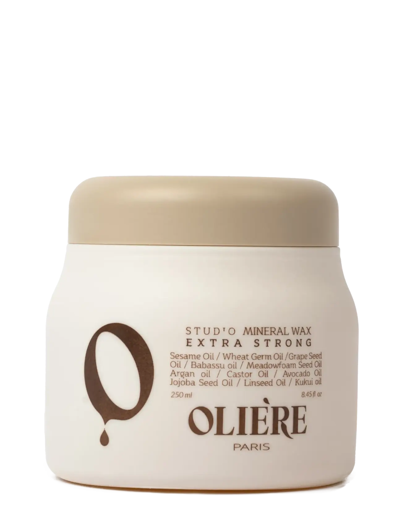 Oliére Studio Mineral Wax Ekstra Strong 250Ml, Voks og gel, Nude, Str: 250 ML