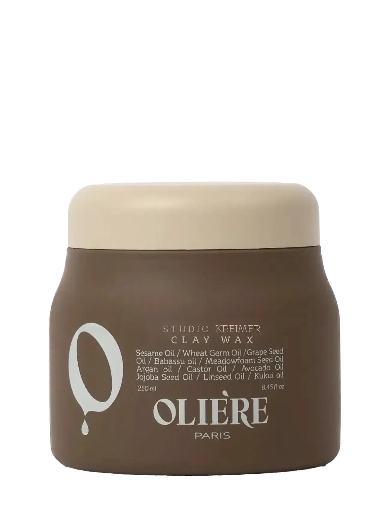 Oliére Studio Clay Wax 250ml - Hårprodukter - 1013 / clear