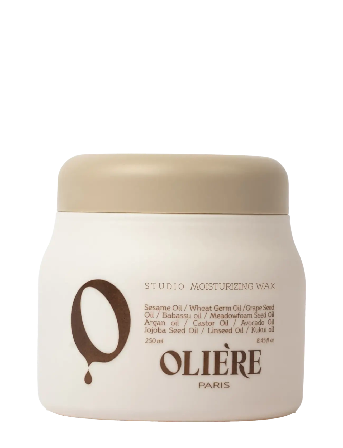 Oliére Studio Hair Moisturizer Wax 250Ml, Voks og gel, Nude, Str: 250 ML