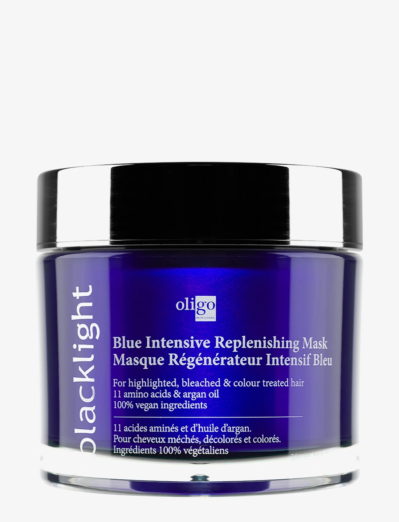 Oligo - Blue Intensive Repleneshing mask - hårmasker - blue - 0
