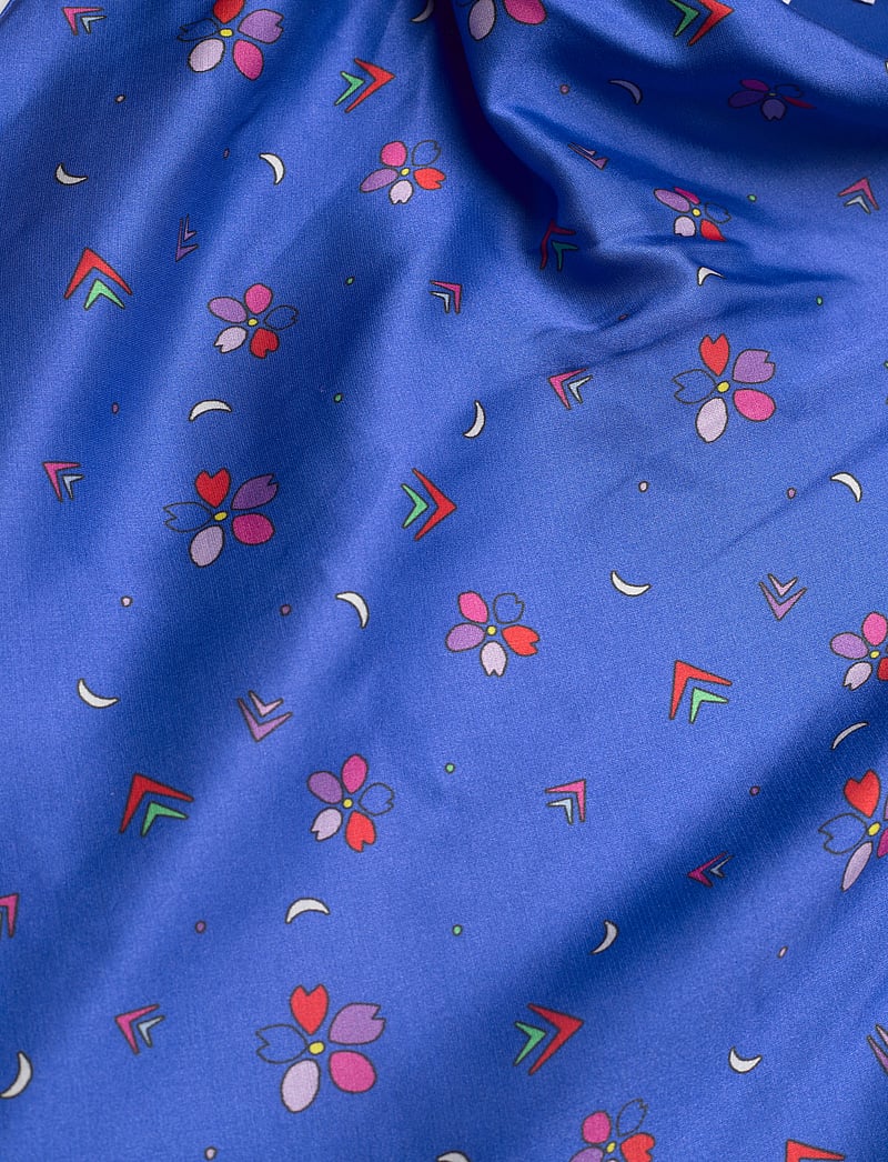 Olivia Rubin - ADALINE - slip dresses - blue ditsy floral - 4