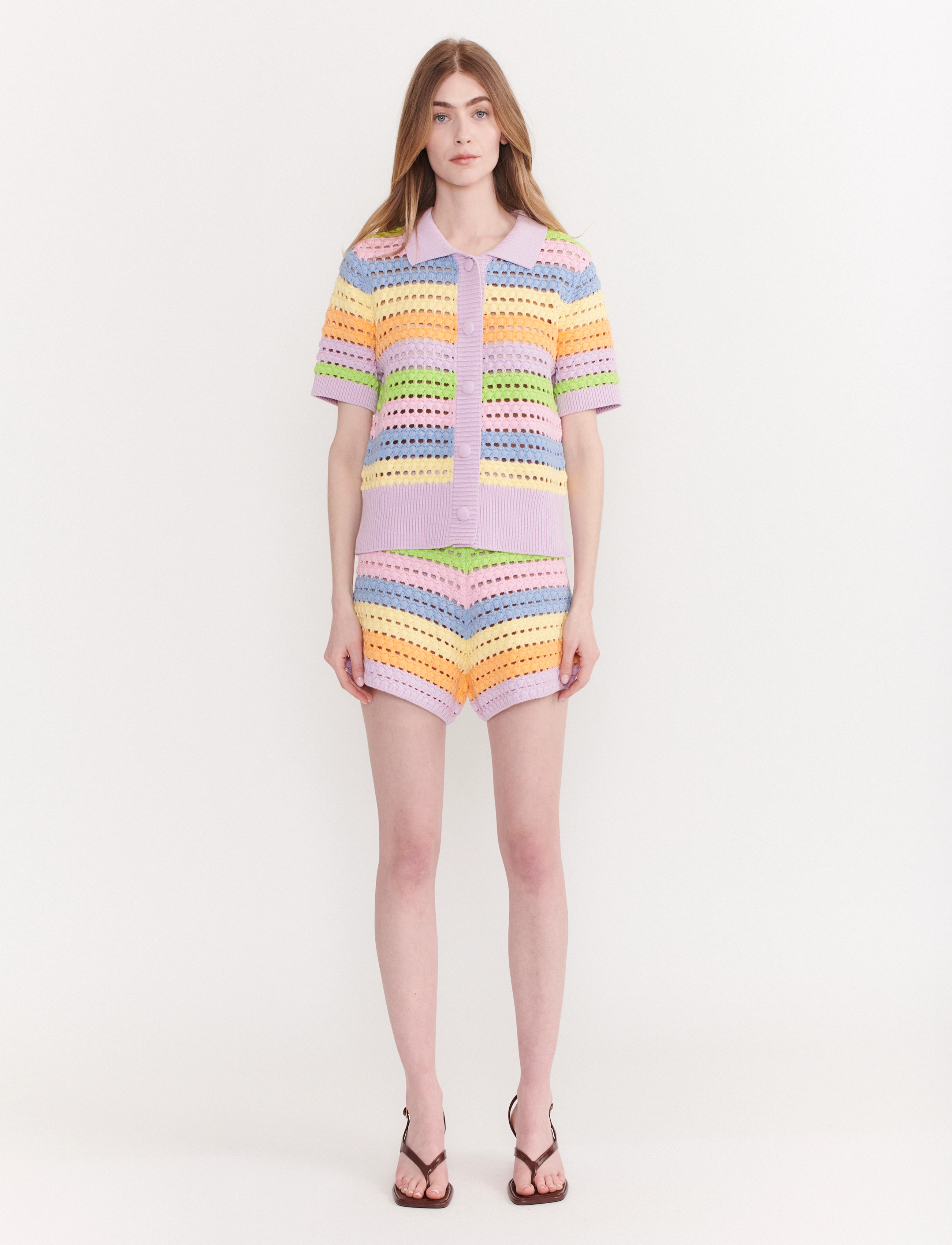 Olivia Rubin Wallis, XS, Purple, Shorts > Afslappede Shorts, Dame
