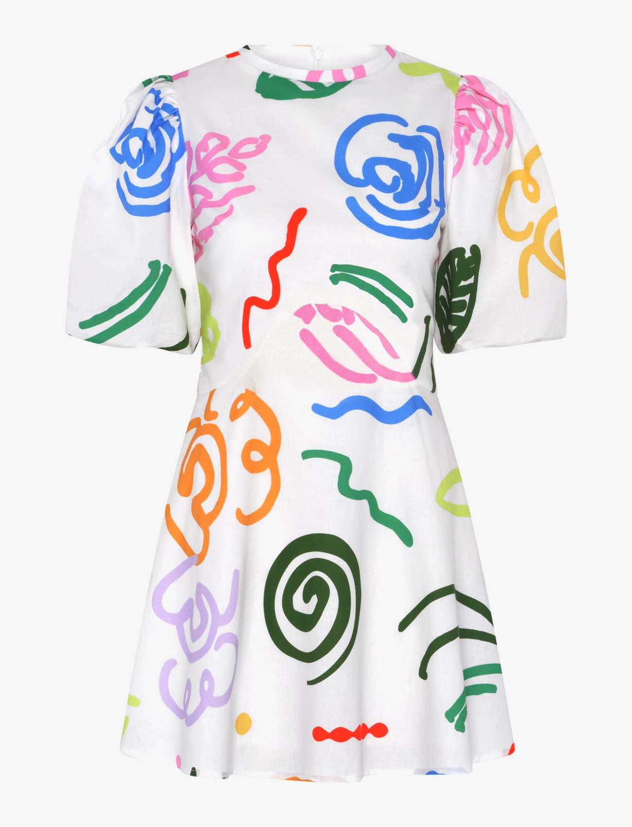 RIA - WHITE SKETCHY FLORAL