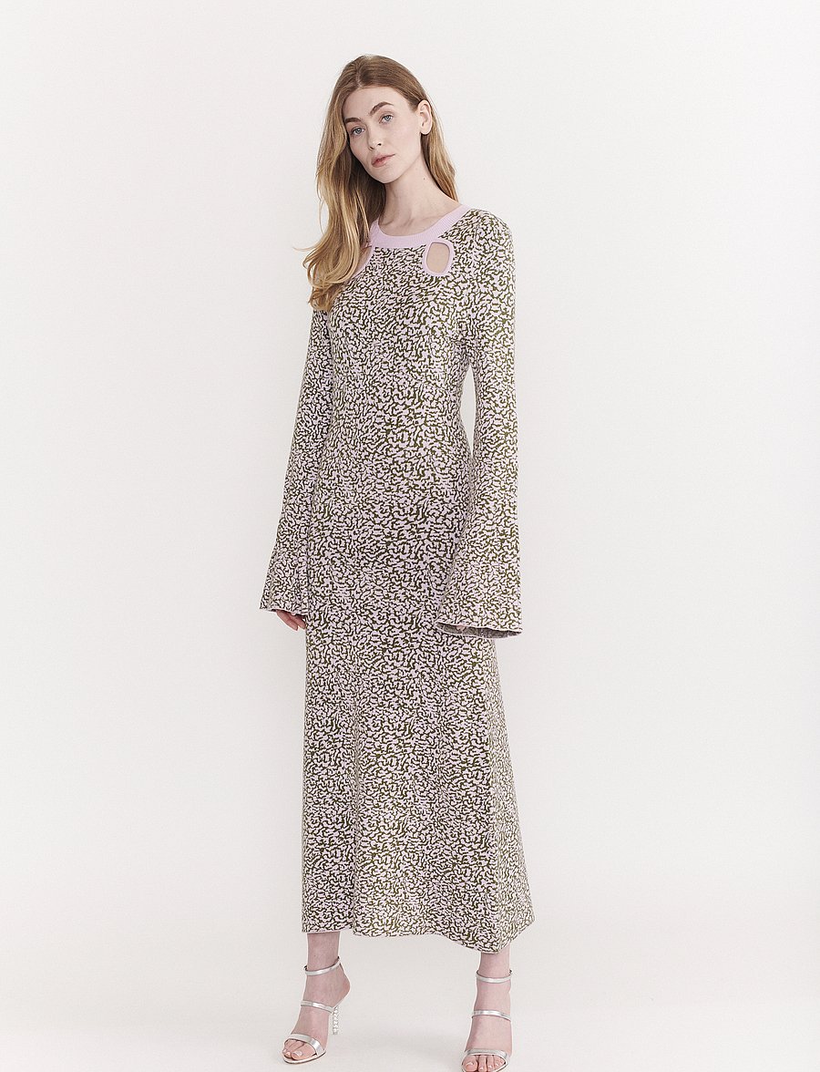 Olivia Rubin - JAMES - stickade klänningar - camo print - 4