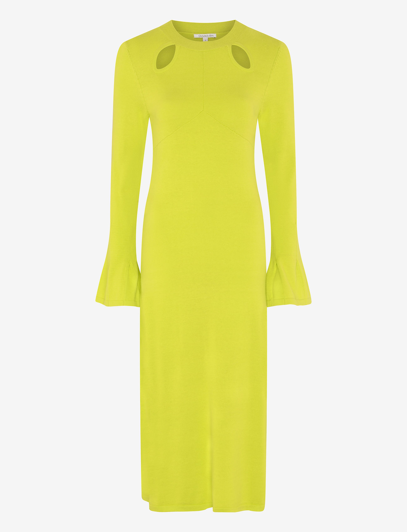 Olivia Rubin - JAMES - strikkjoler - lime green - 0