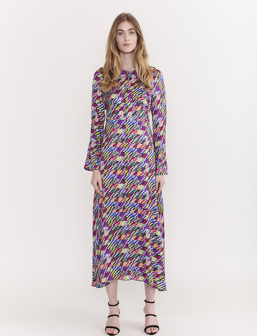 Olivia Rubin - ALINE - midiklänningar - multi check - 0