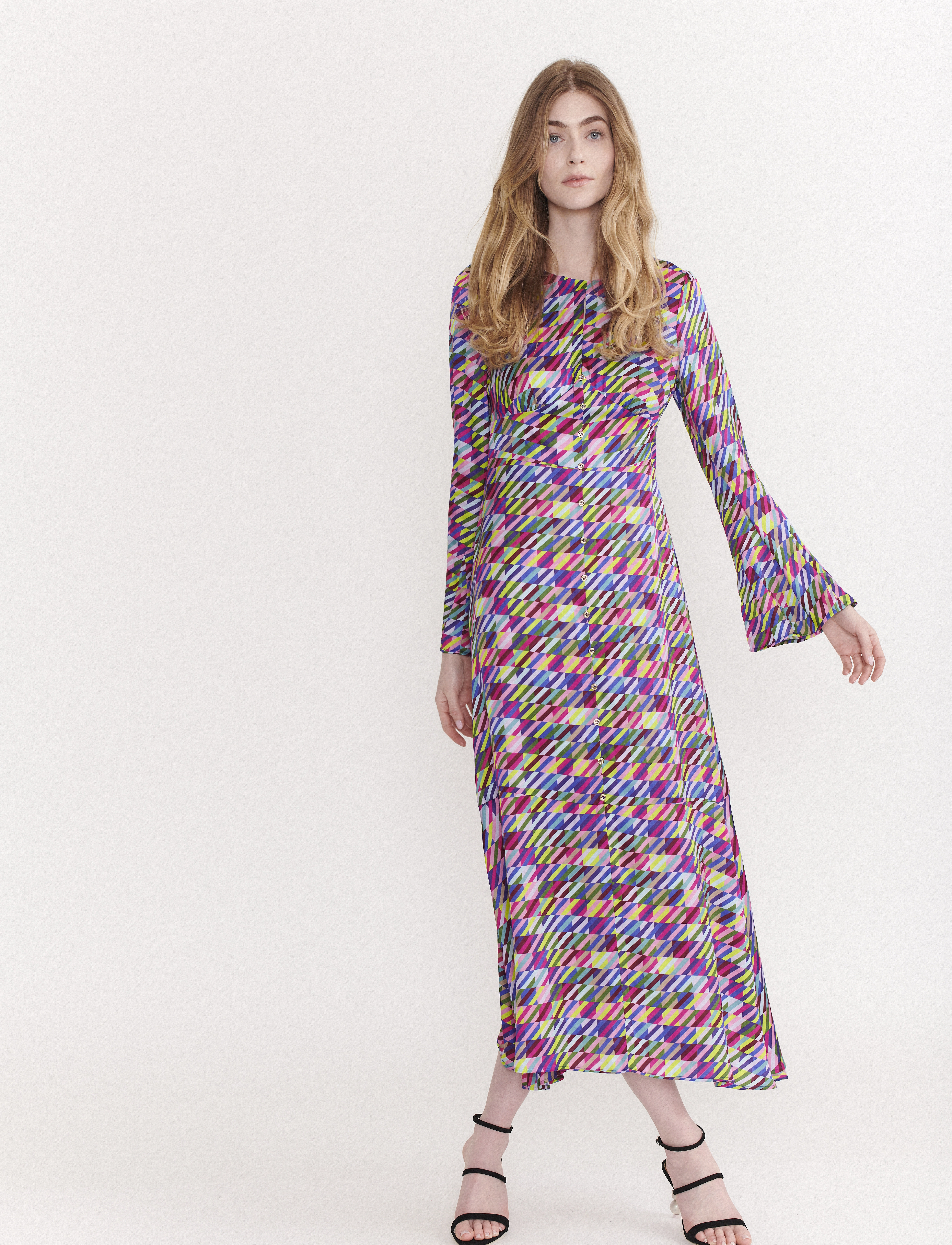 Olivia Rubin - ALINE - midiklänningar - multi check - 4