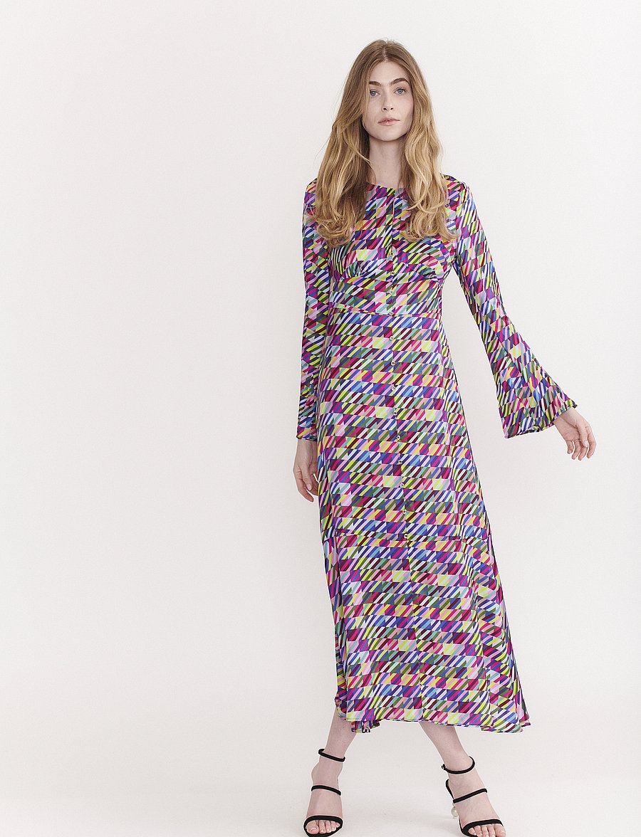 Olivia Rubin - ALINE - midiklänningar - multi check - 4