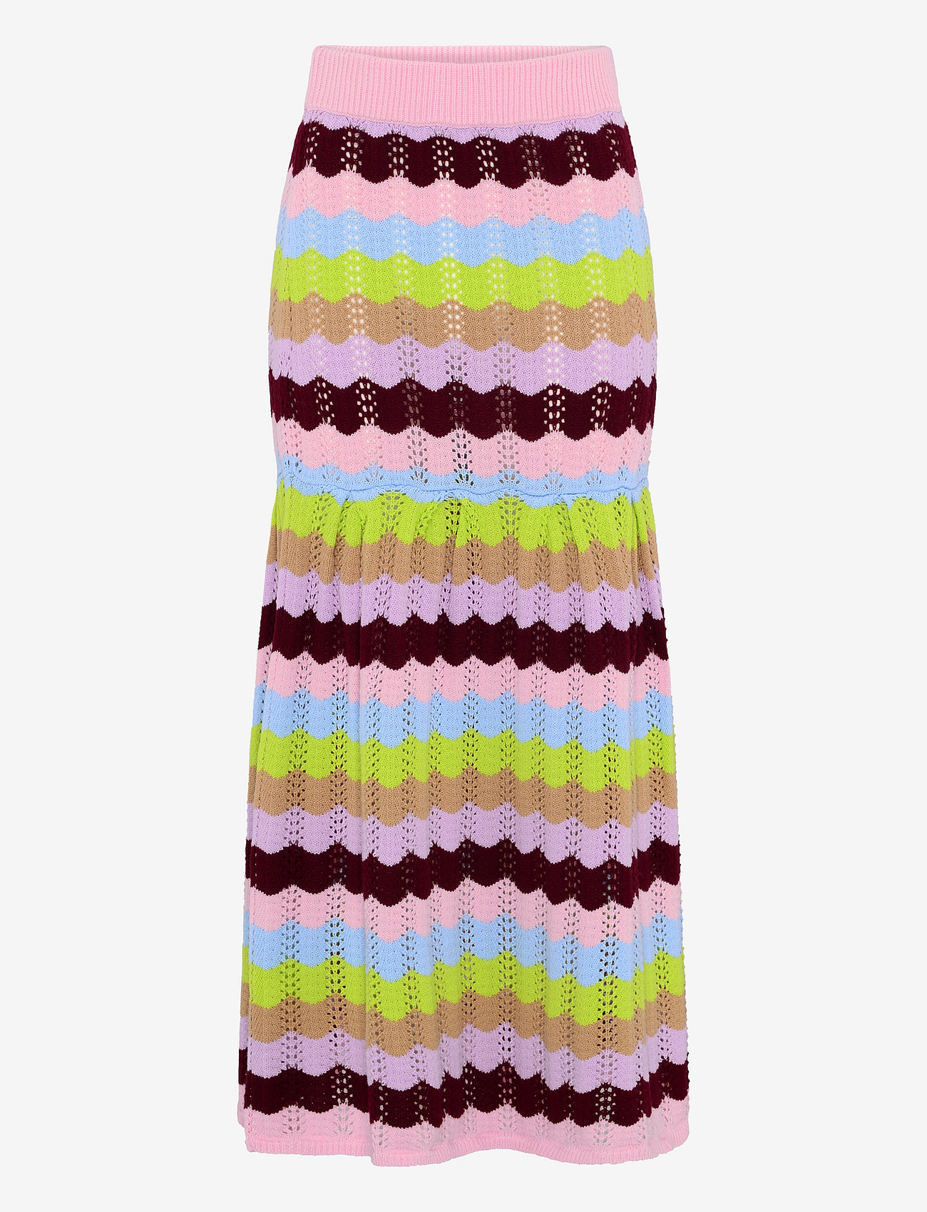 Olivia Rubin - FIONA - strikkede nederdele - wiggle stripe - 0