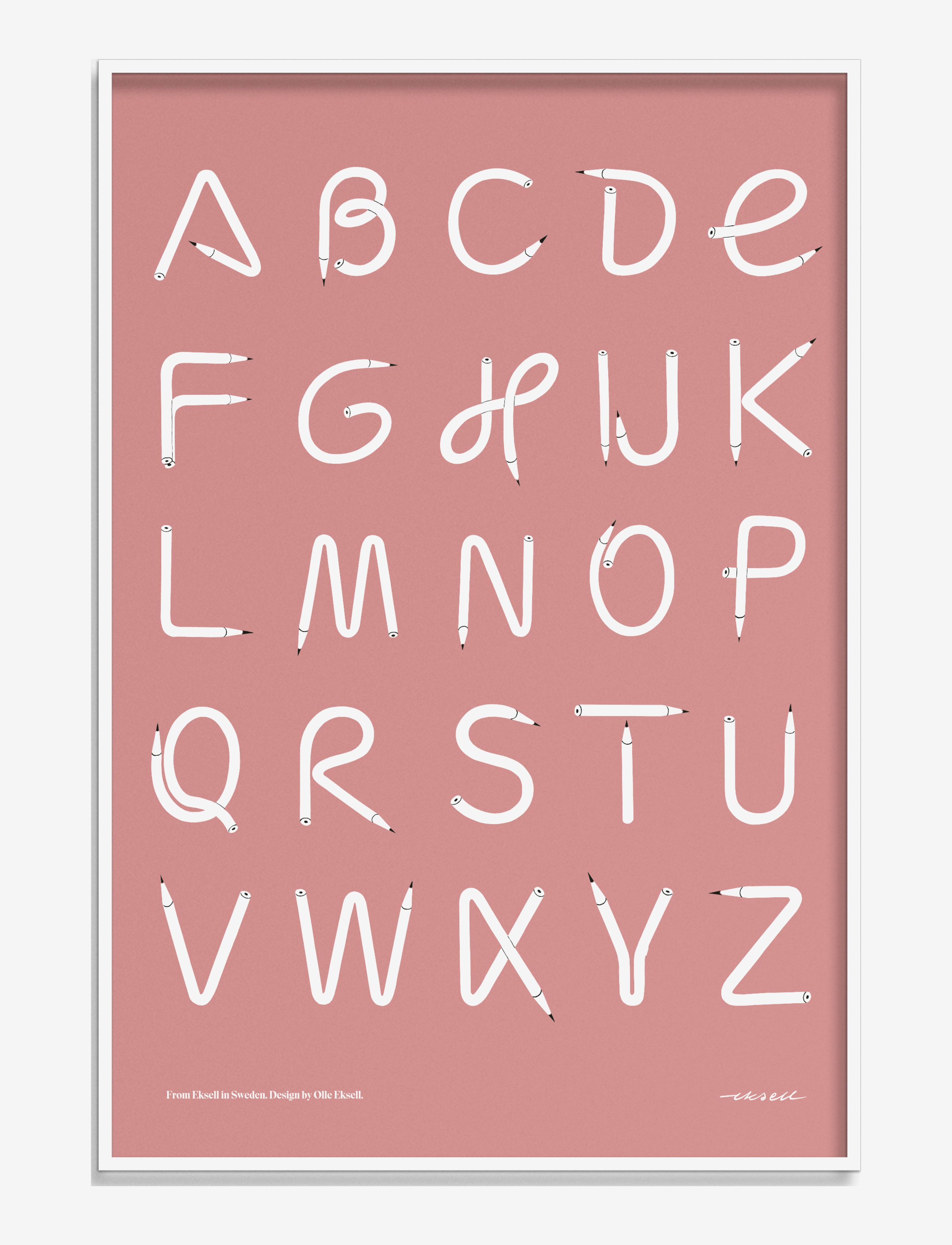 Olle Eksell A-Z / Pink - 4 for 3 - MULTICOLOUR / multi