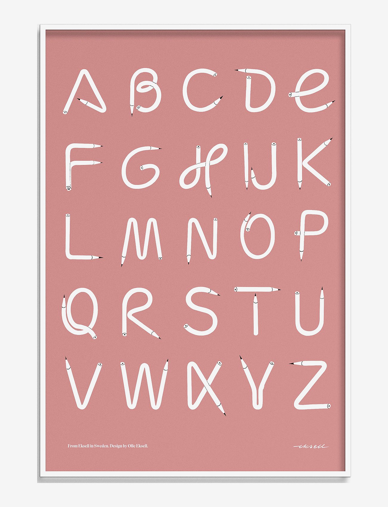 A-Z / Pink - MULTICOLOUR