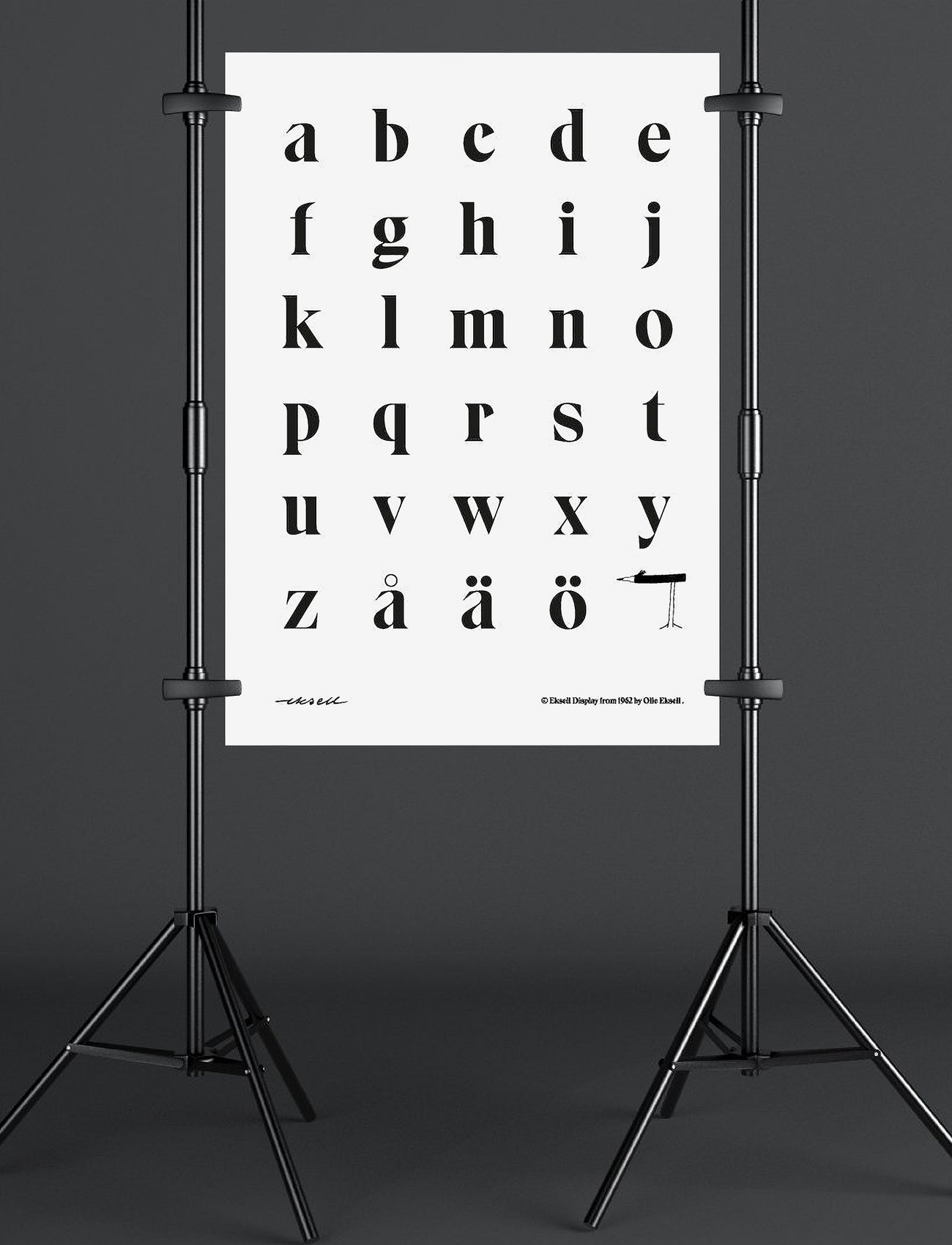 Olle Eksell - Alphabet #2 - lower-case - illustrasjoner - multicolour - 1