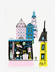 Olle Eksell - Stockholm Old Town - städer & kartor - multicolour - 4