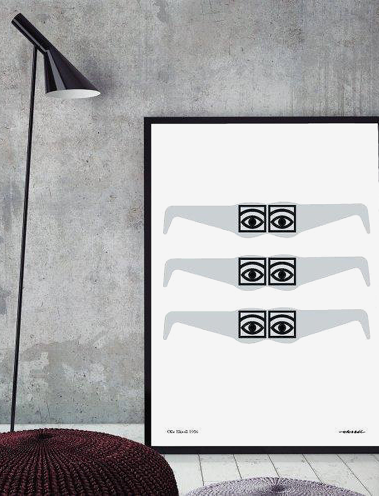 Olle Eksell - Ögon  - 1956 - Glasses - illustrationer - multicolour - 1